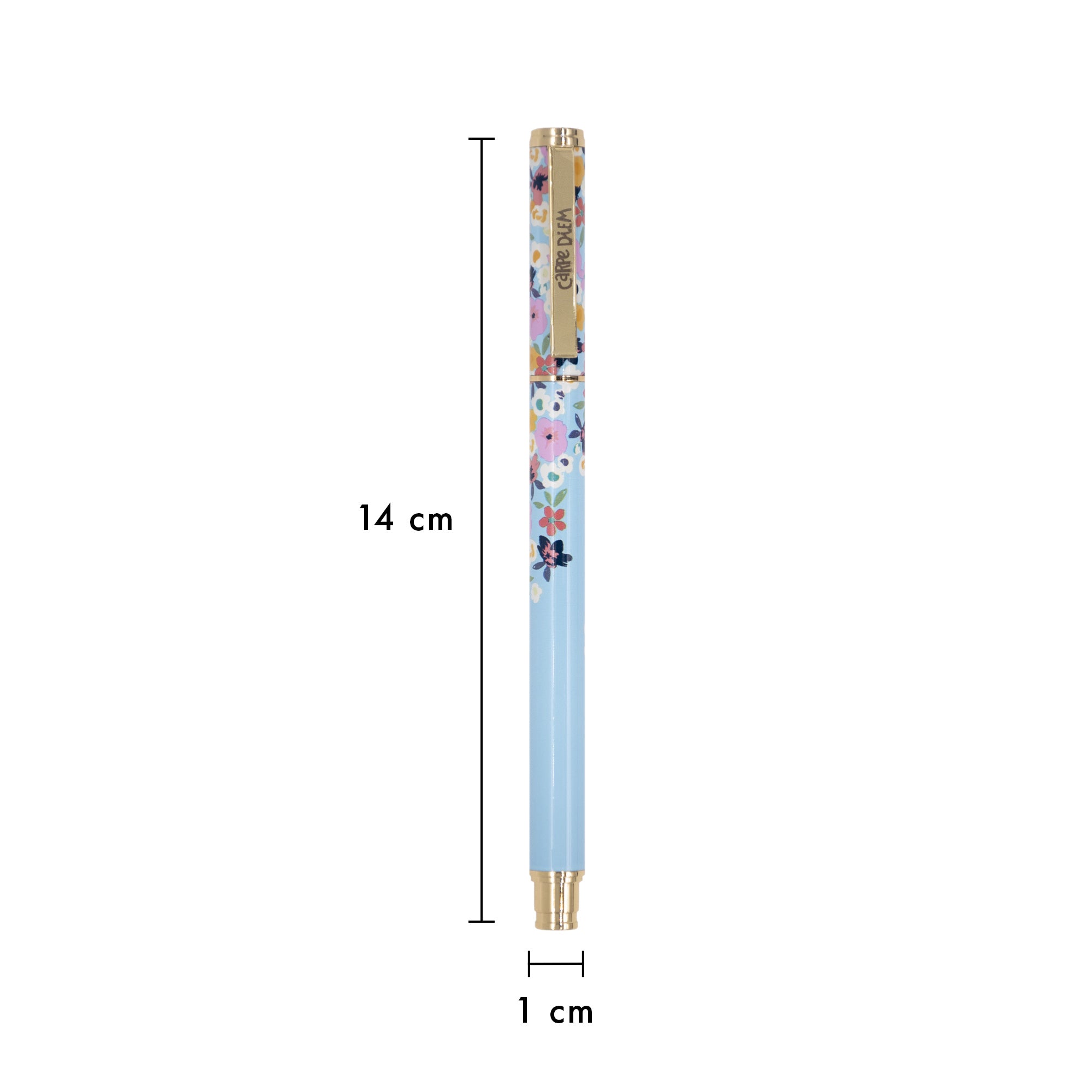 Metal Gel Pen - Ditzy Floral - Pack 6