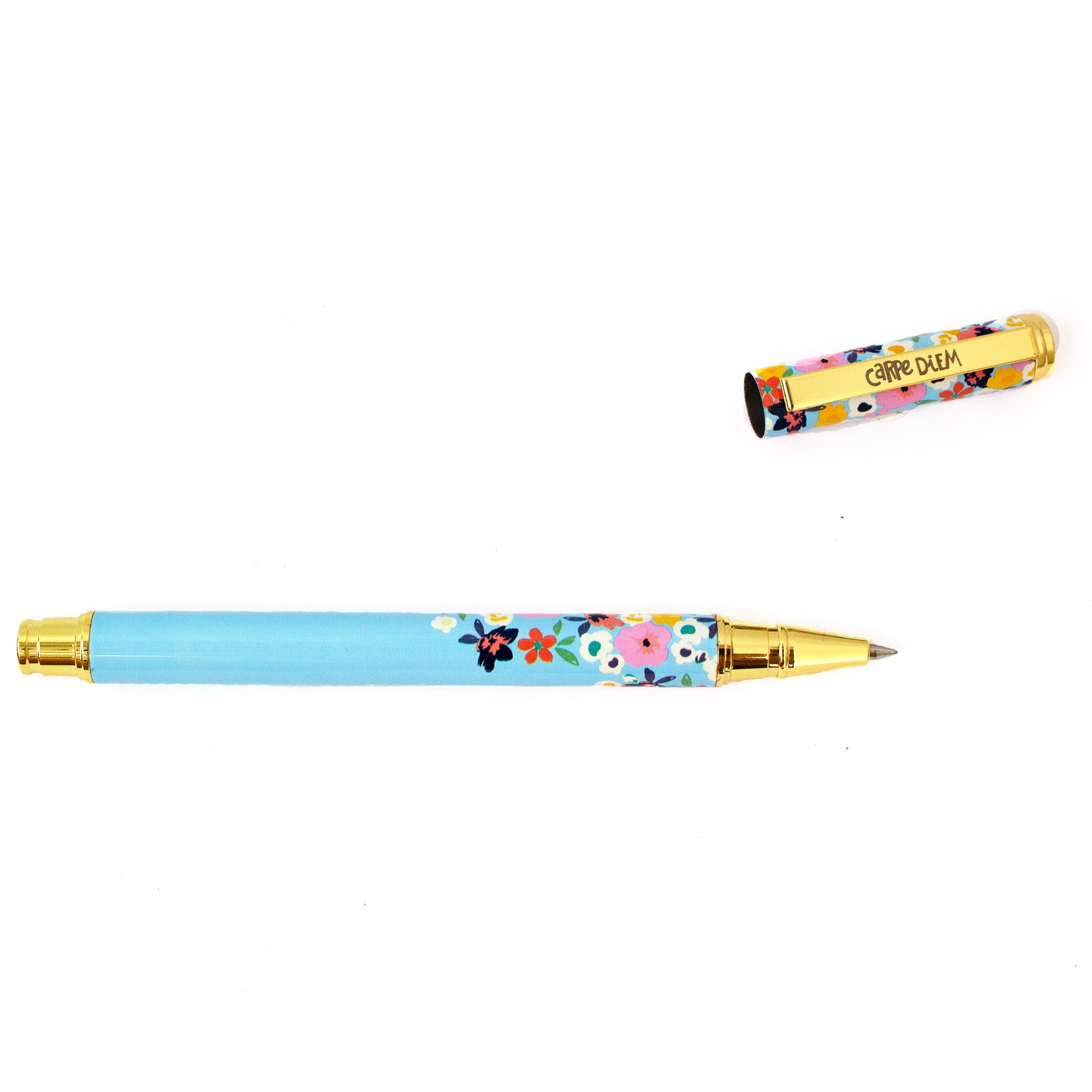 Metal Gel Pen - Ditzy Floral - Pack 6