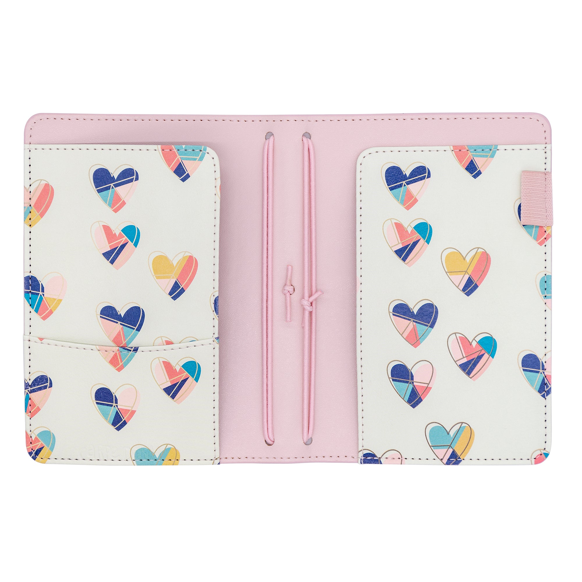 A6 Notebook and Passport Holder - Ballerina Pink