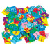 Alphabet Pasting Pieces, 2000 Per Pack, 3 Packs - A1 School Supplies