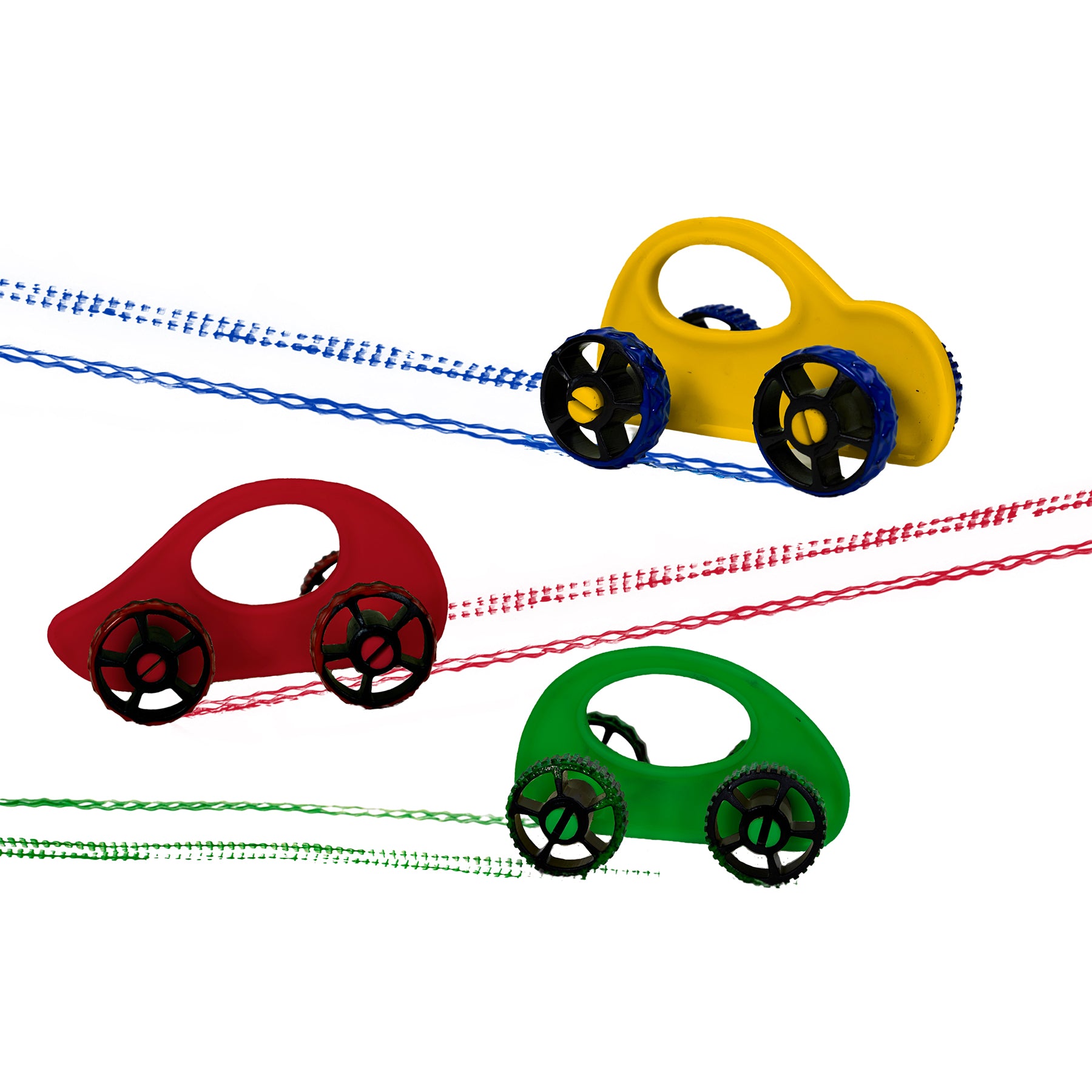 Paint Racers, Primary Colors, 3-Pack