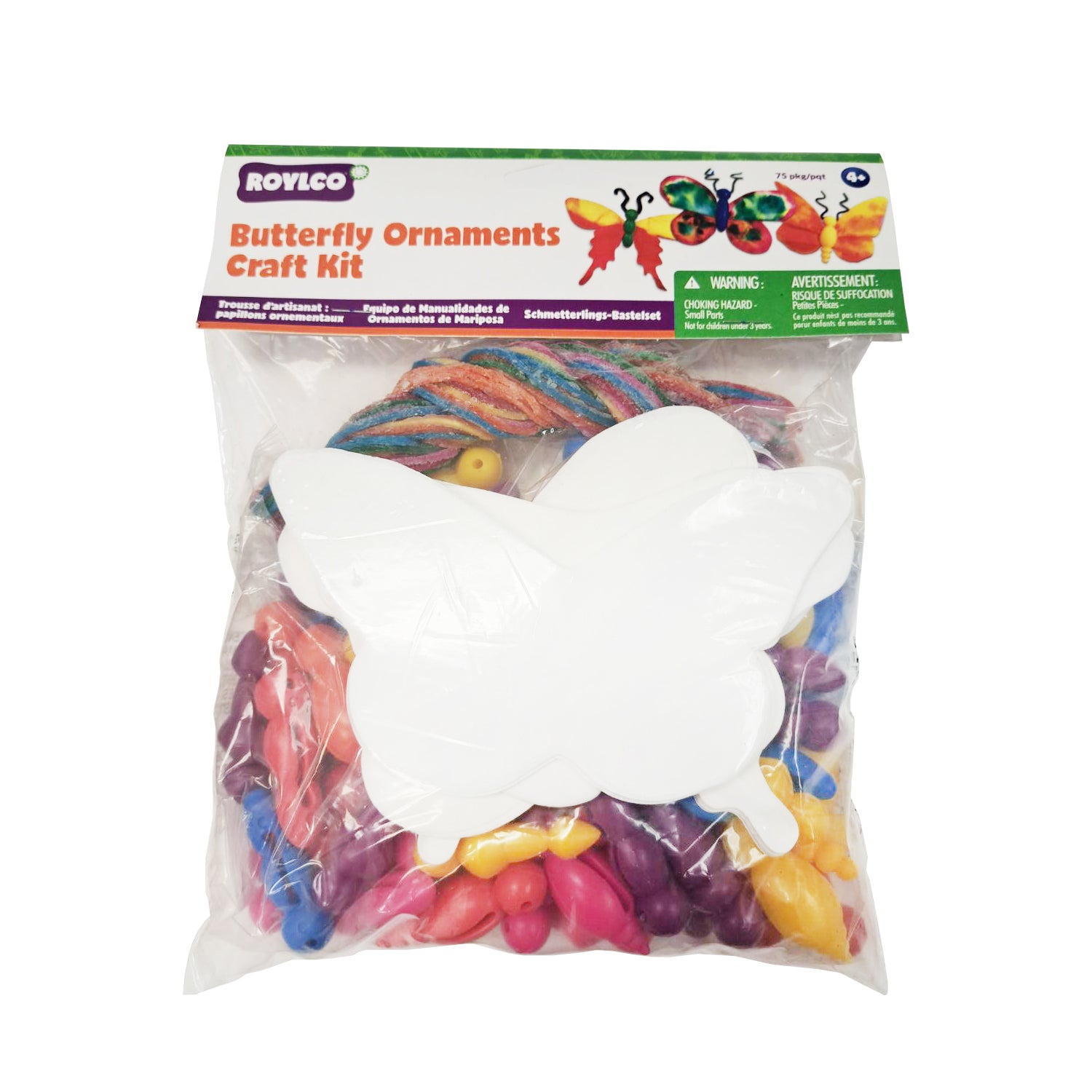 Butterfly Ornaments Kit, Pack of 75