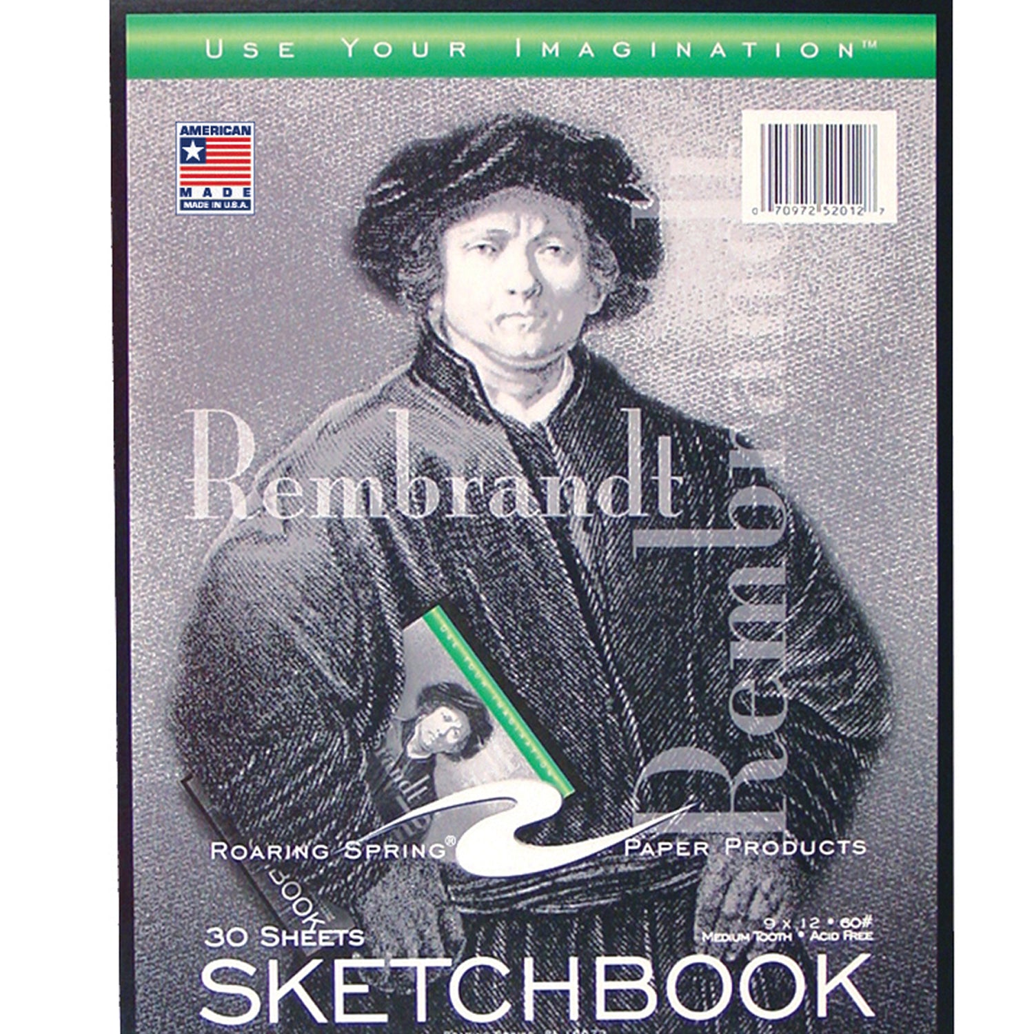 Sketchbook, 9" x 12", 30 Sheets, Pack of 6