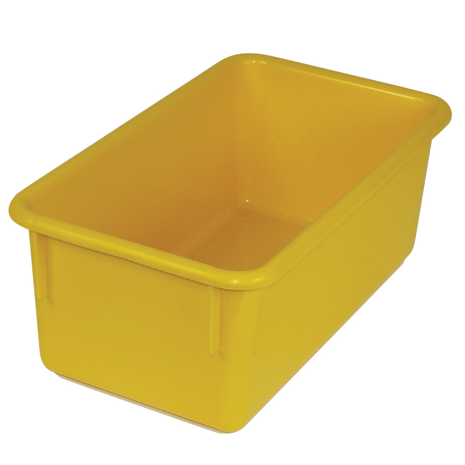 Stowaway® Tray no Lid, Yellow, Pack of 3