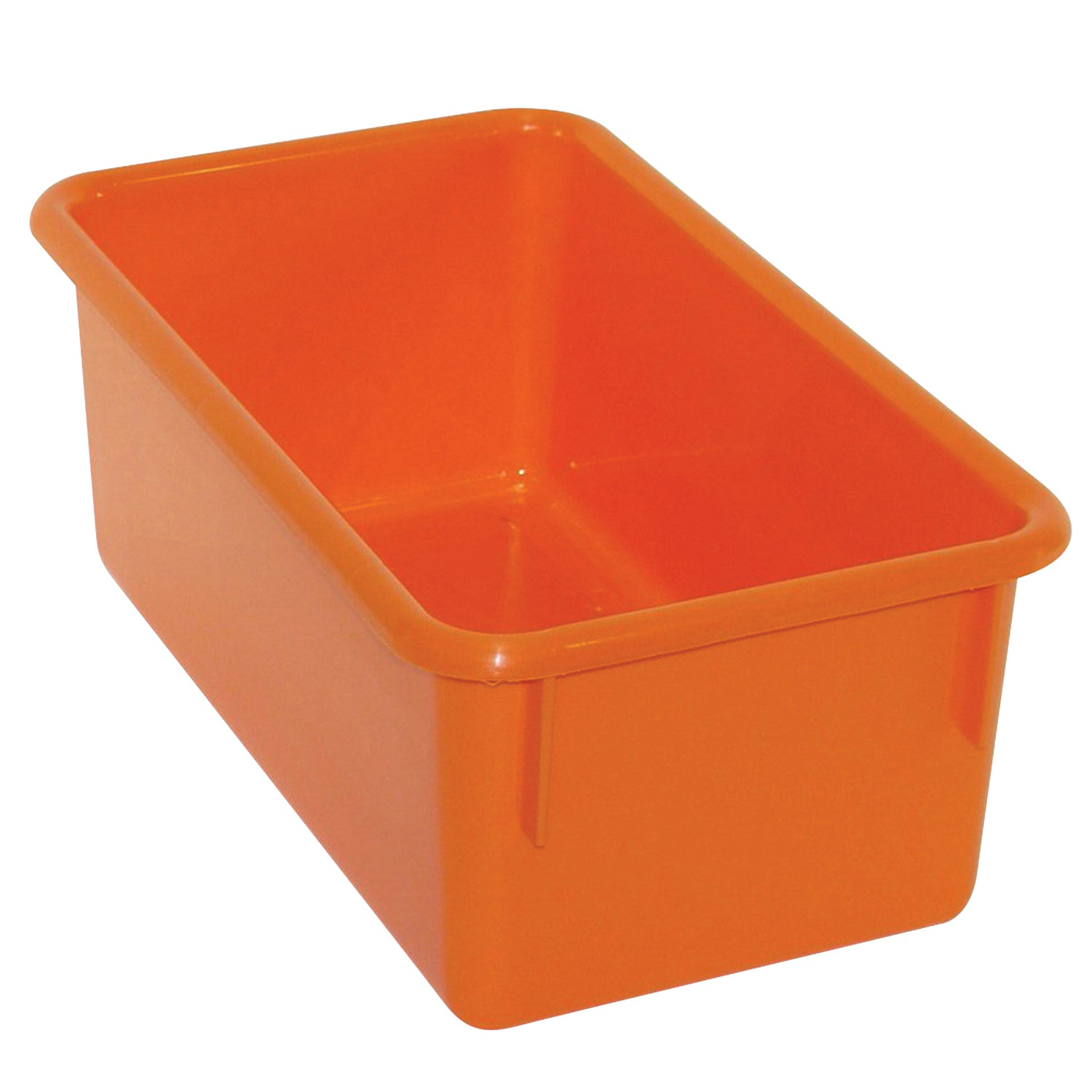 Stowaway® Tray no Lid, Orange, Pack of 3