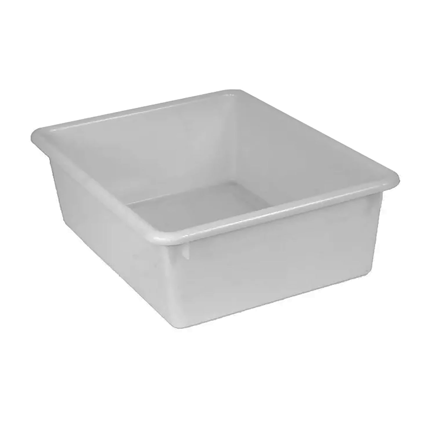 Double Stowaway® Tray with Lid, White