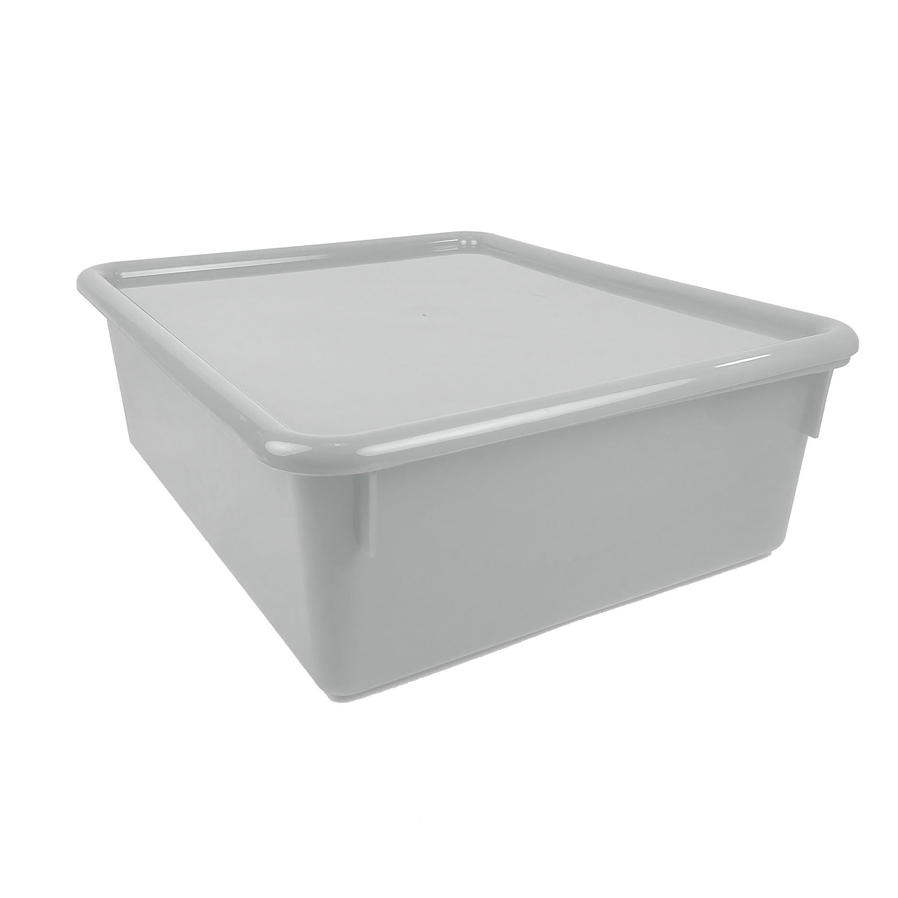 Double Stowaway® Tray with Lid, White