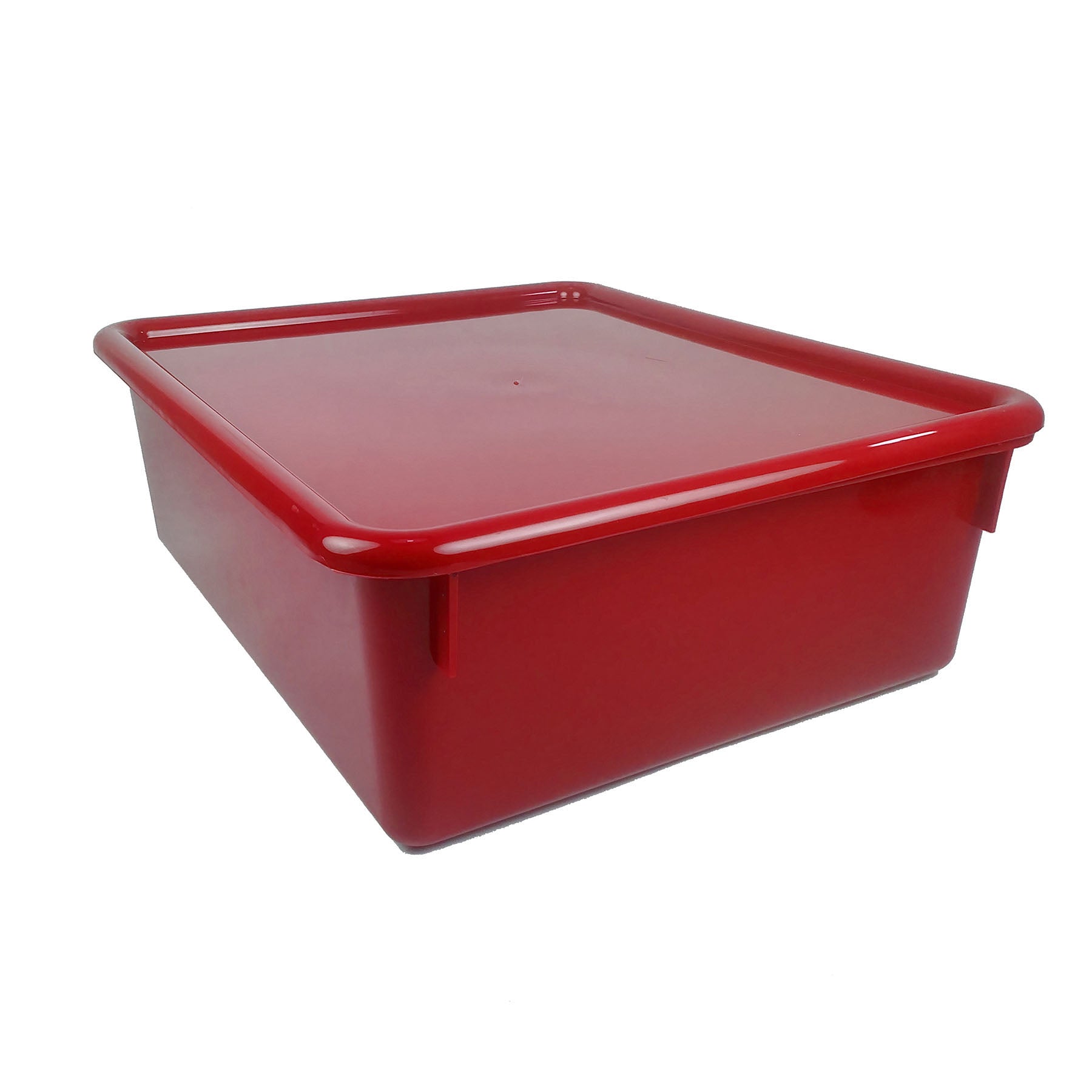 Double Stowaway® Tray with Lid, Red