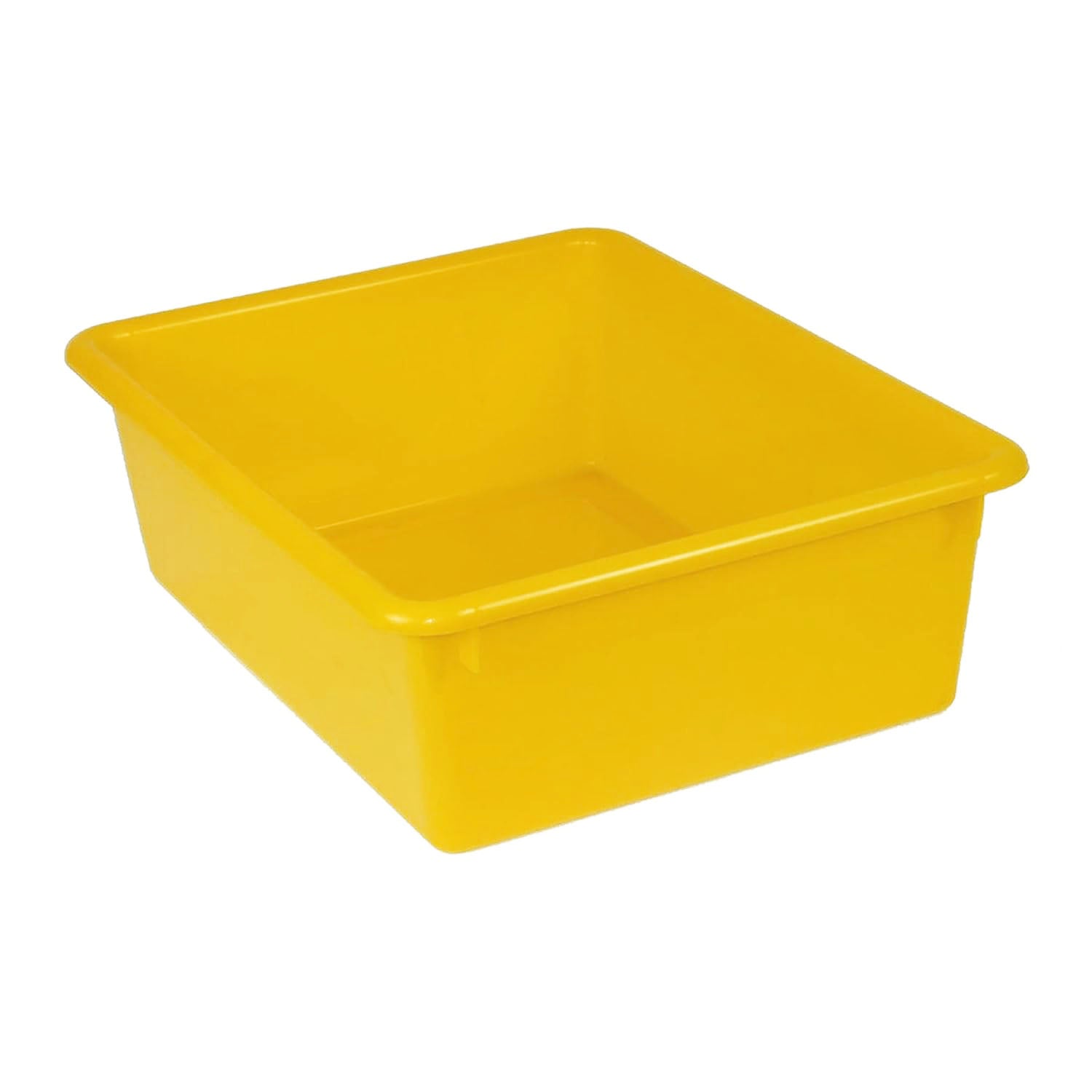 Double Stowaway® Tray with Lid, Yellow