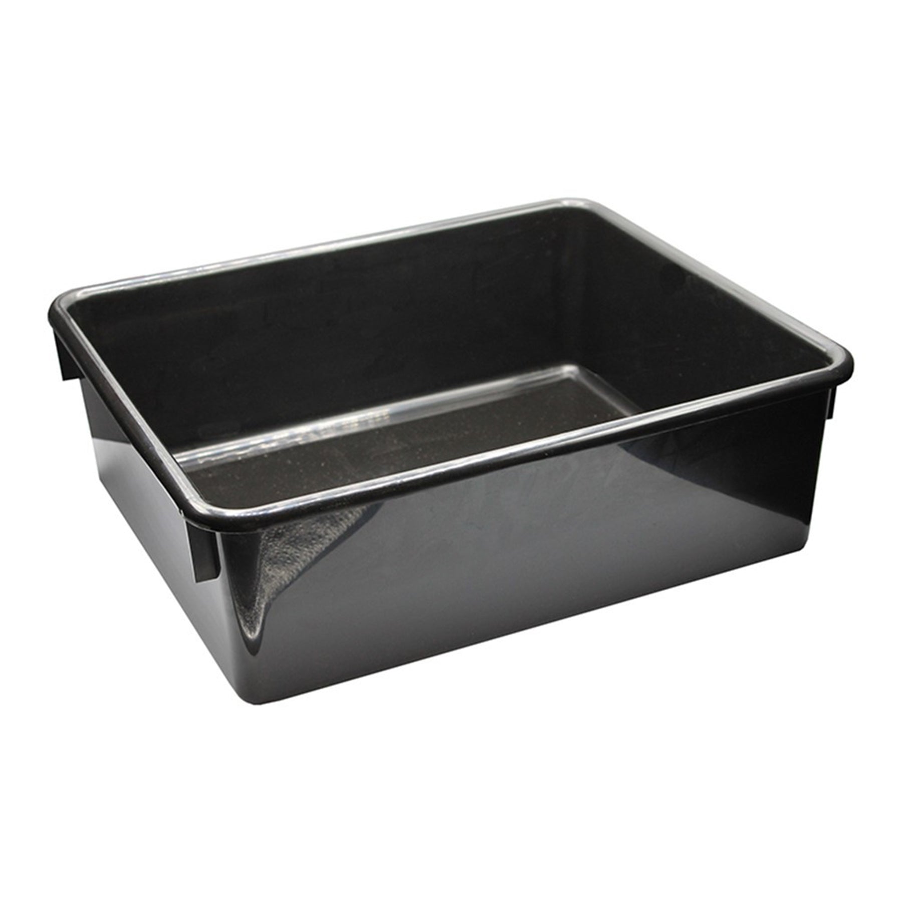 Double Stowaway® Tray with Lid, Black