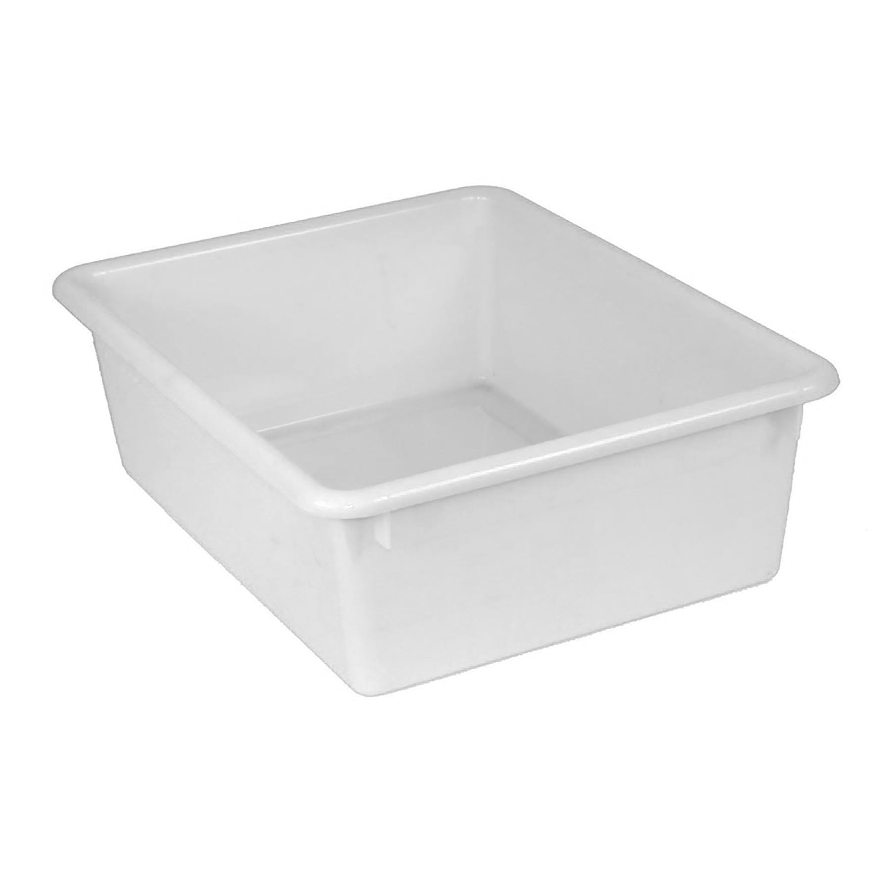 Double Stowaway® Tray Only, White, Pack of 3