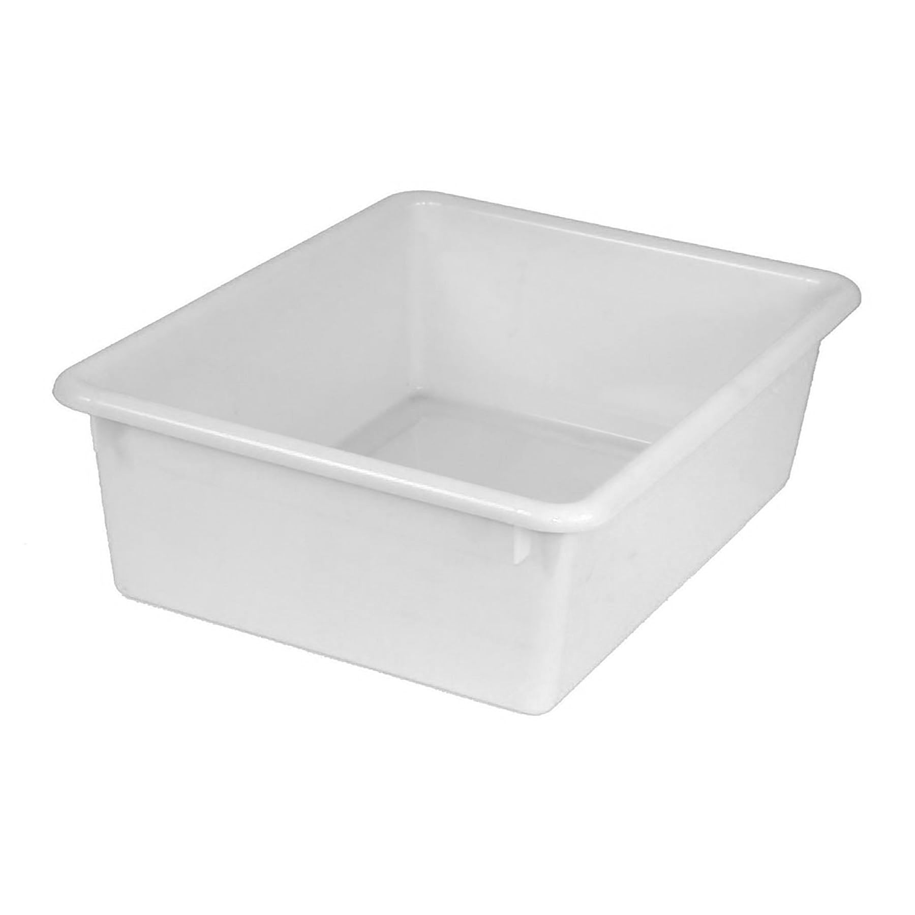 Double Stowaway® Tray Only, White, Pack of 3