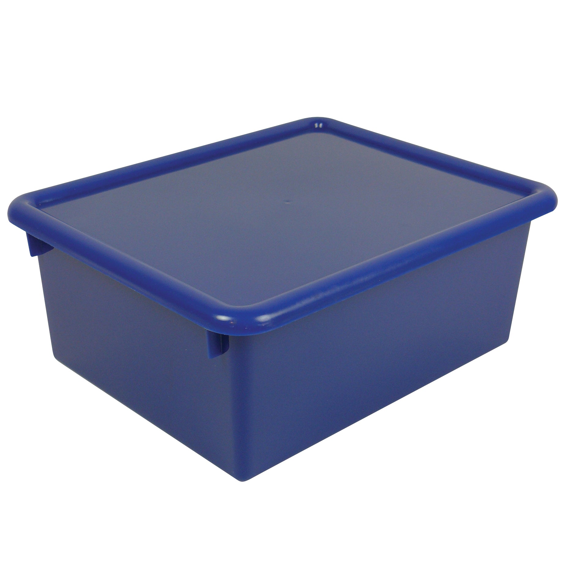 Stowaway® 5" Letter Box with Lid, Blue, Pack of 2