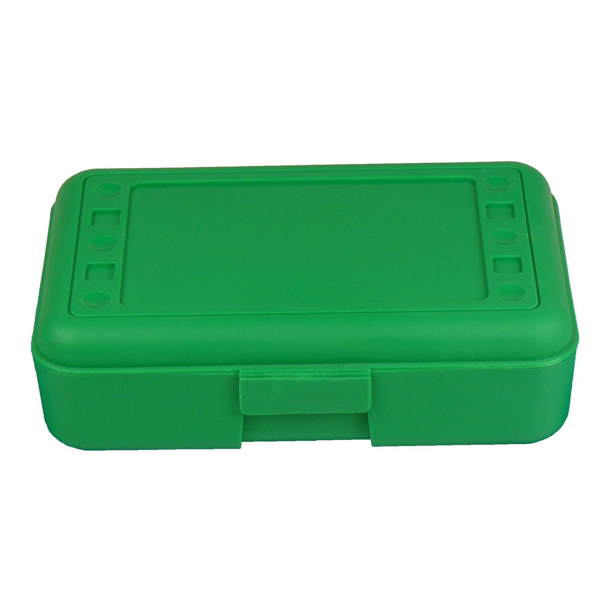 Pencil Box, Green, Pack of 12