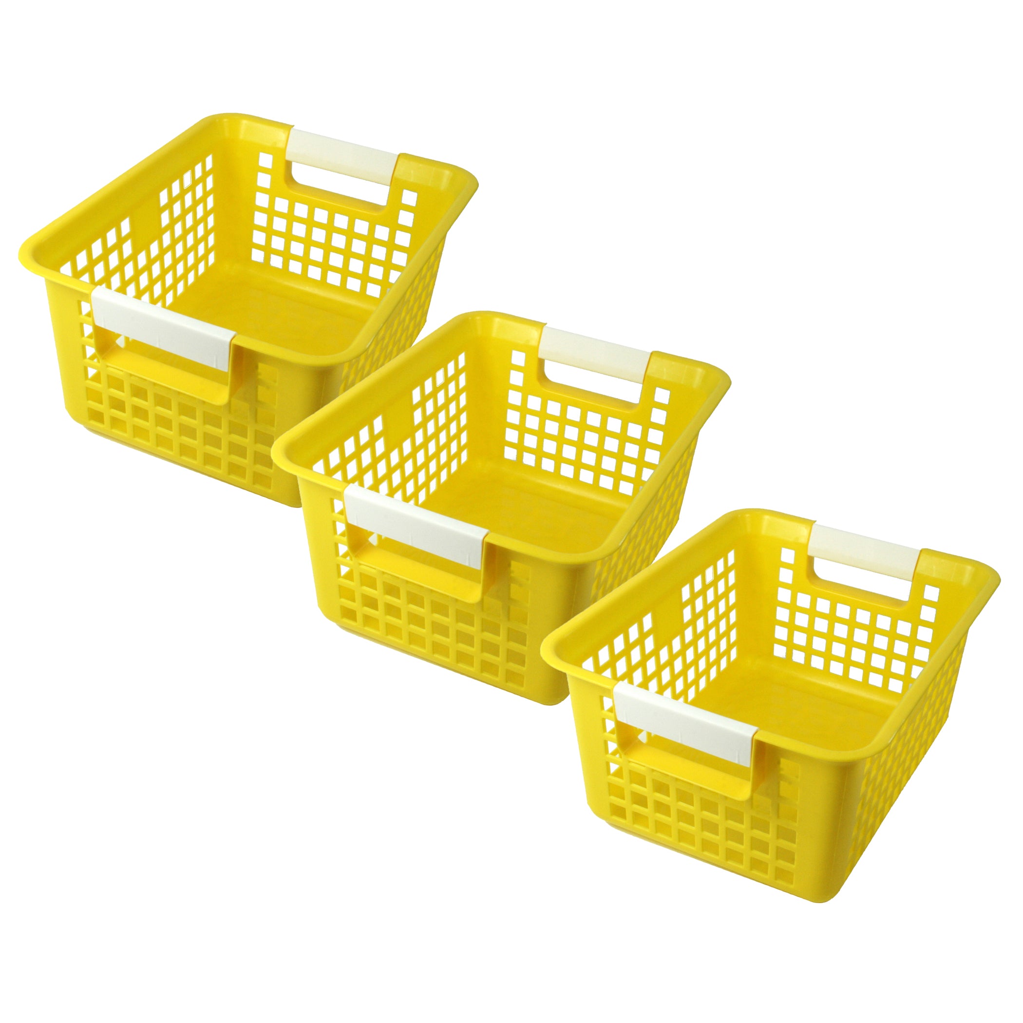 Tattle® Book Basket, Yellow, Pack of 3