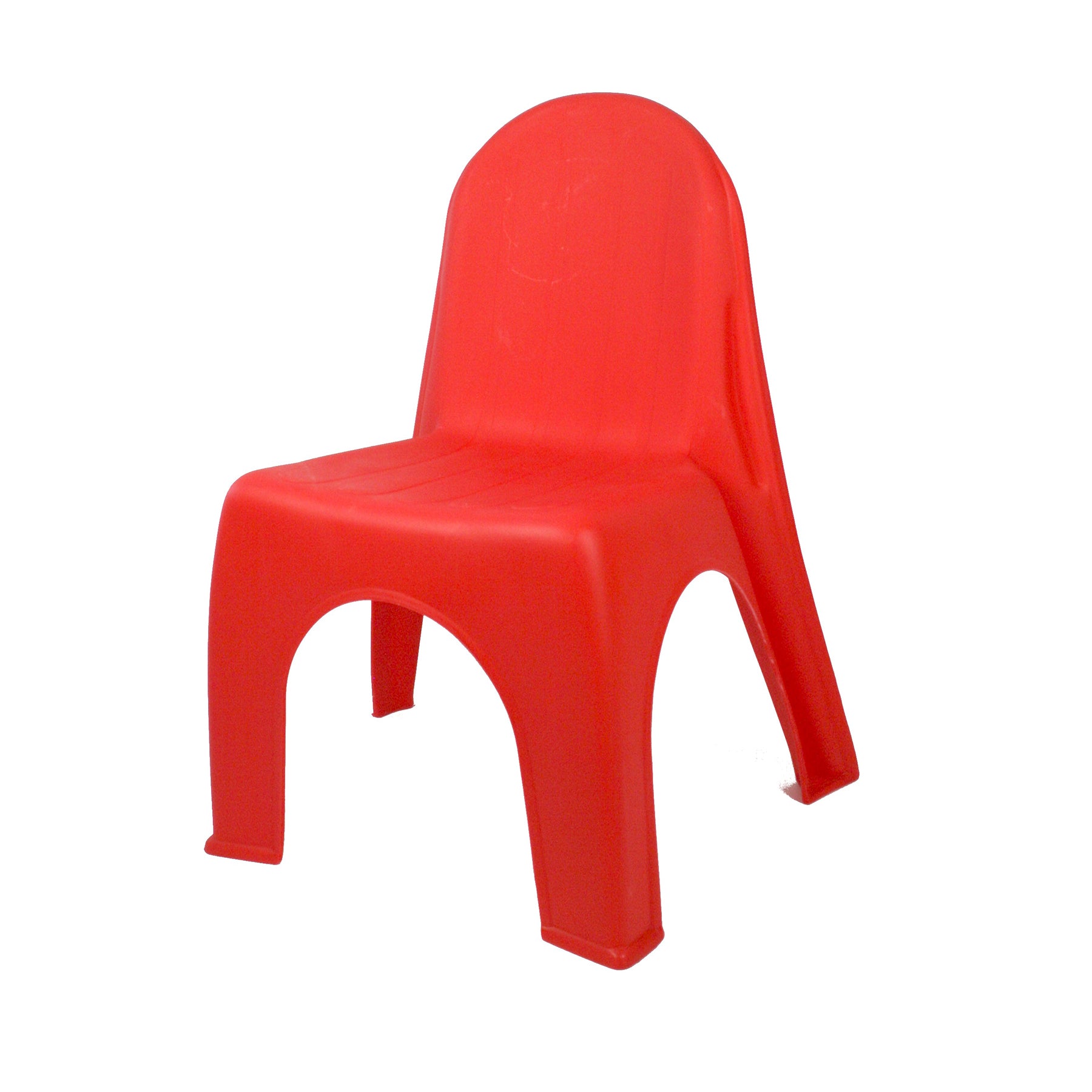 Kid's Stacking Chairs, Red, Pack of 12