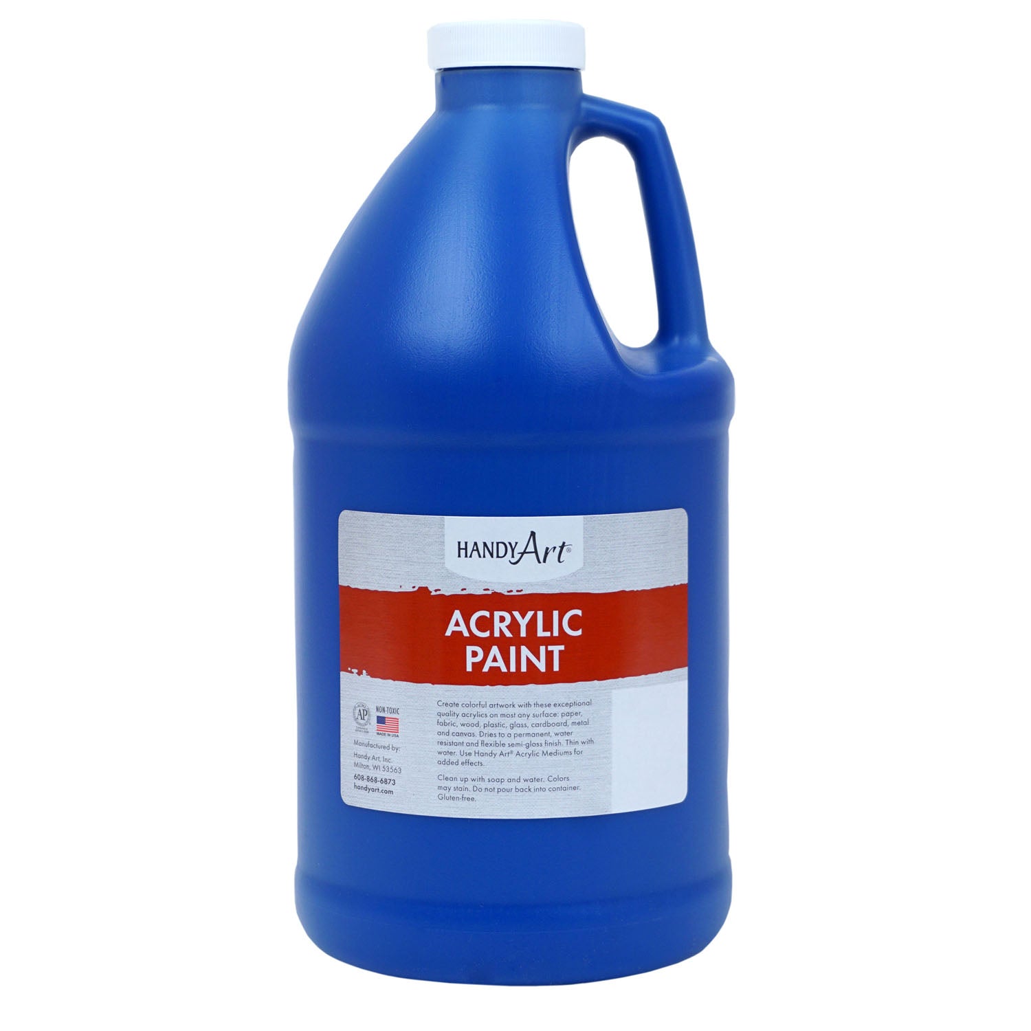 Acrylic Paint Half Gallon, Ultra Blue