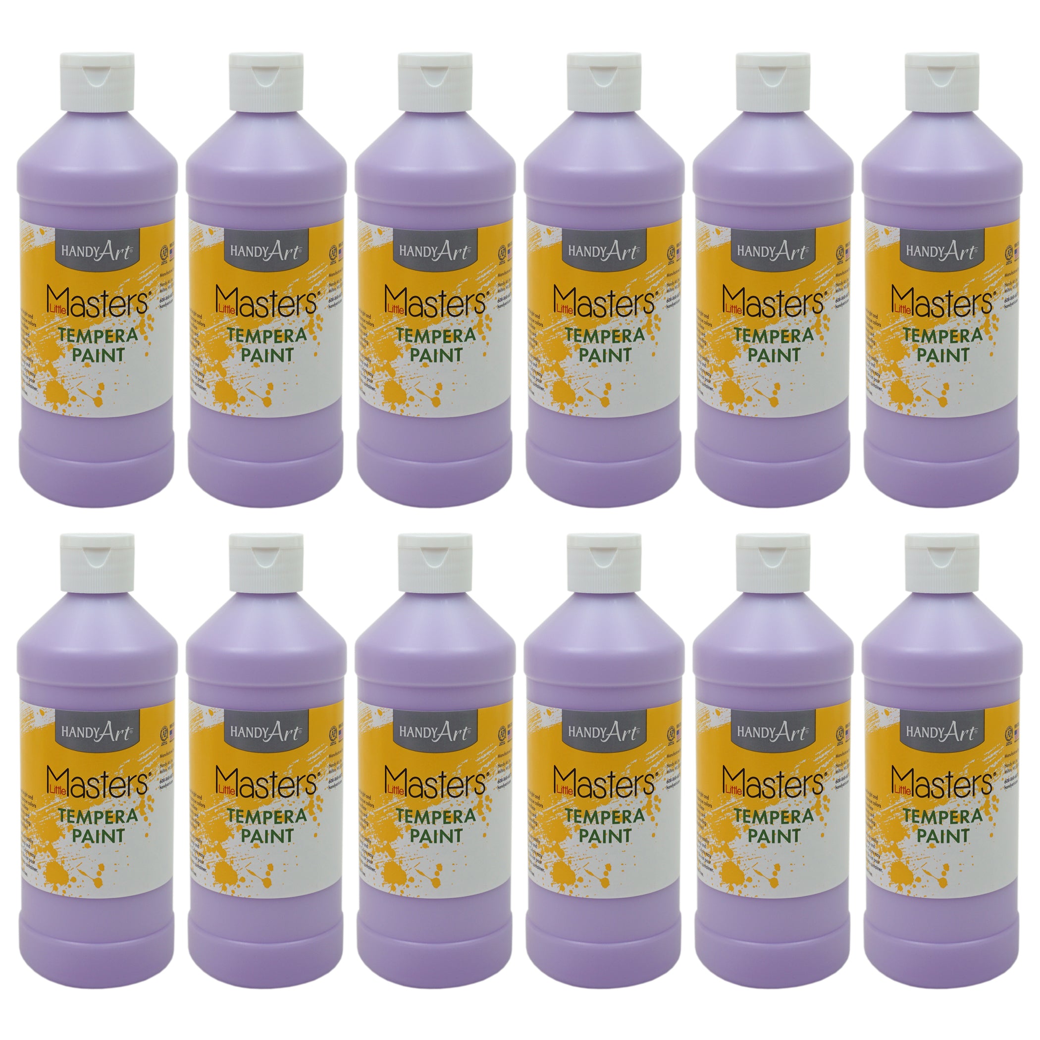 Little Masters® Tempera Paint 16 oz., Light Purple, Pack of 12