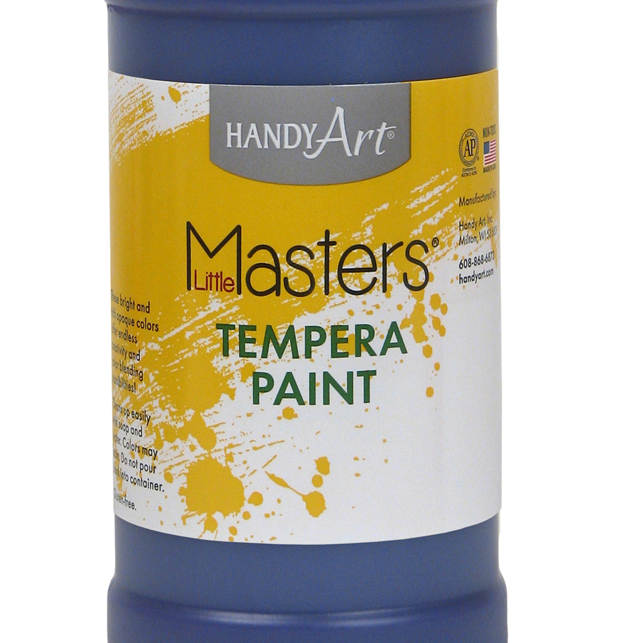 Little Masters® Tempera Paint, Violet, 16 oz., Pack of 12