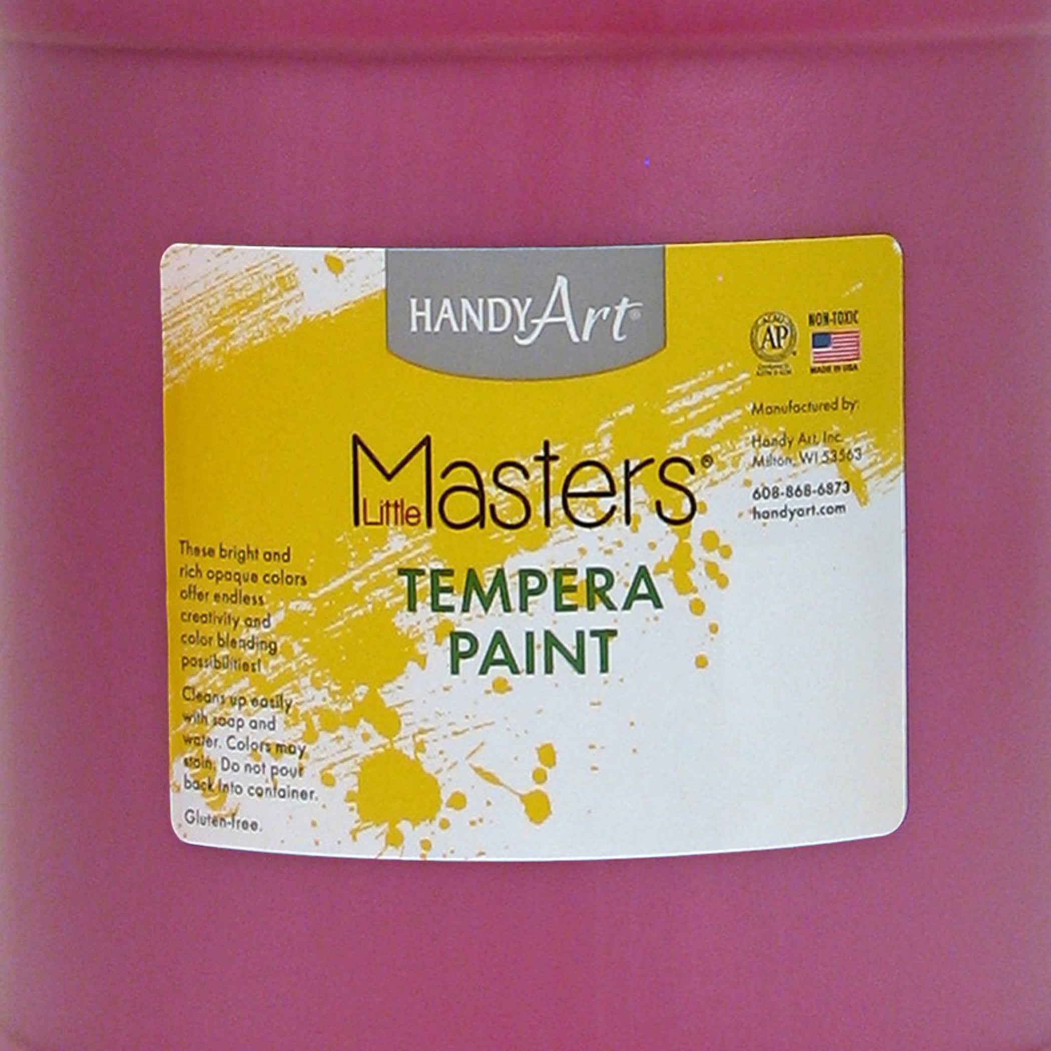 Little Masters® Tempera Paint, Magenta, Gallon