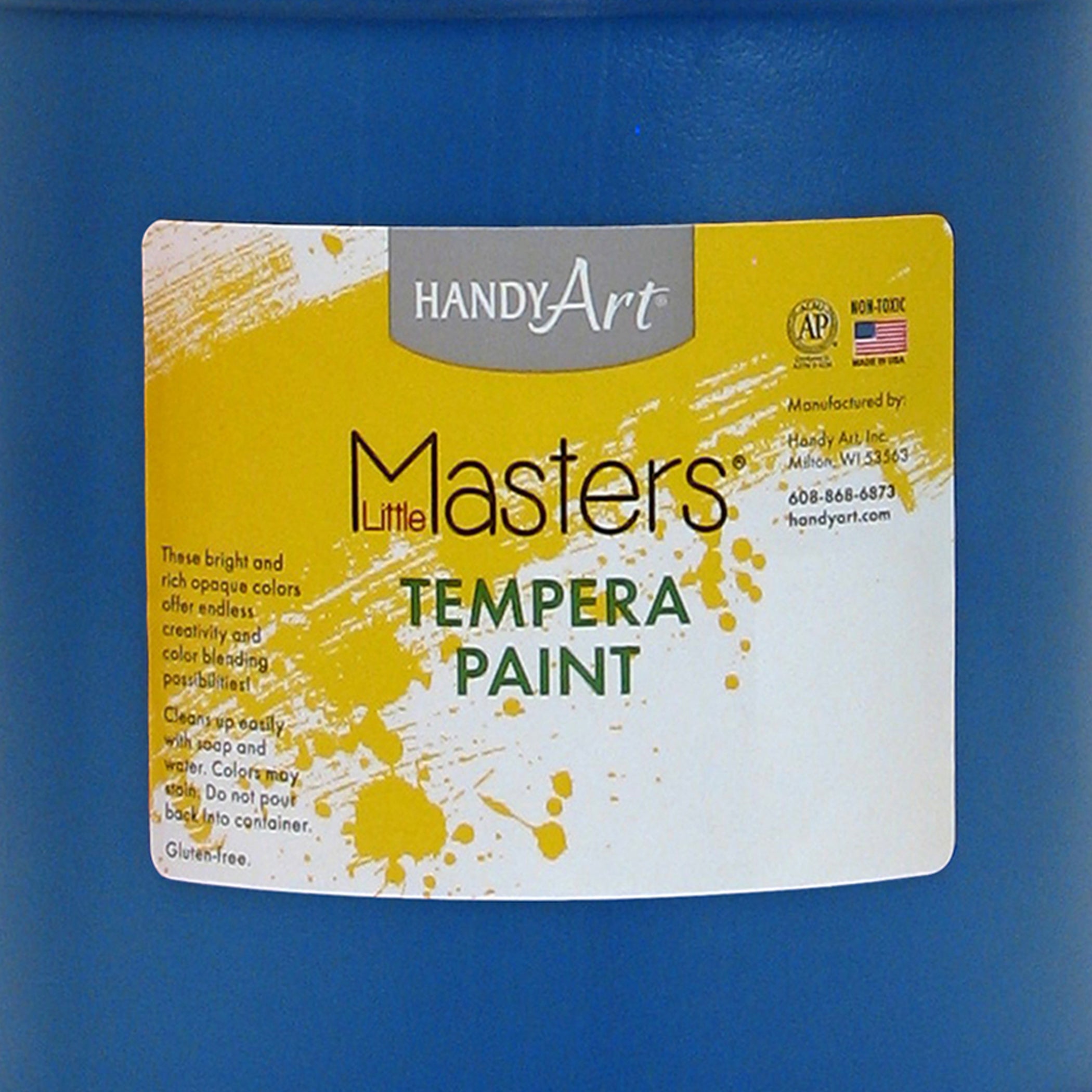 Little Masters® Tempera Paint, Blue, Gallon