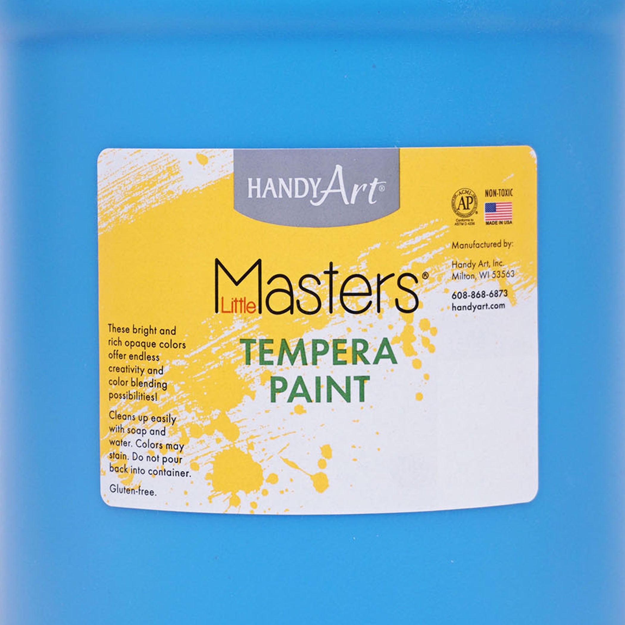 Little Masters® Tempera Paint, Light Blue, Gallon