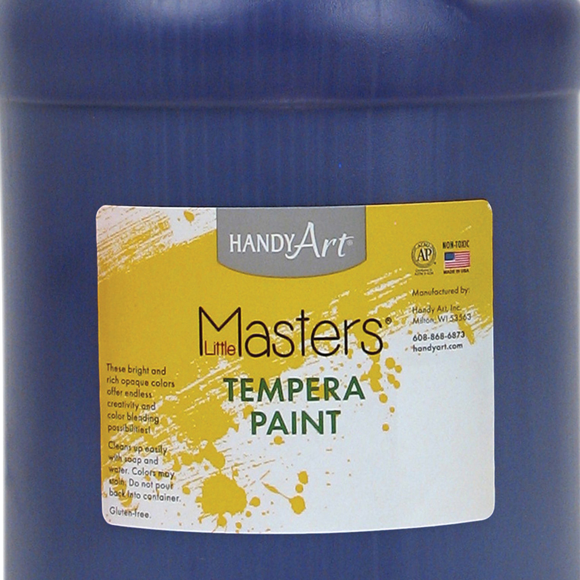 Little Masters® Tempera Paint, Violet, Gallon, Pack of 2