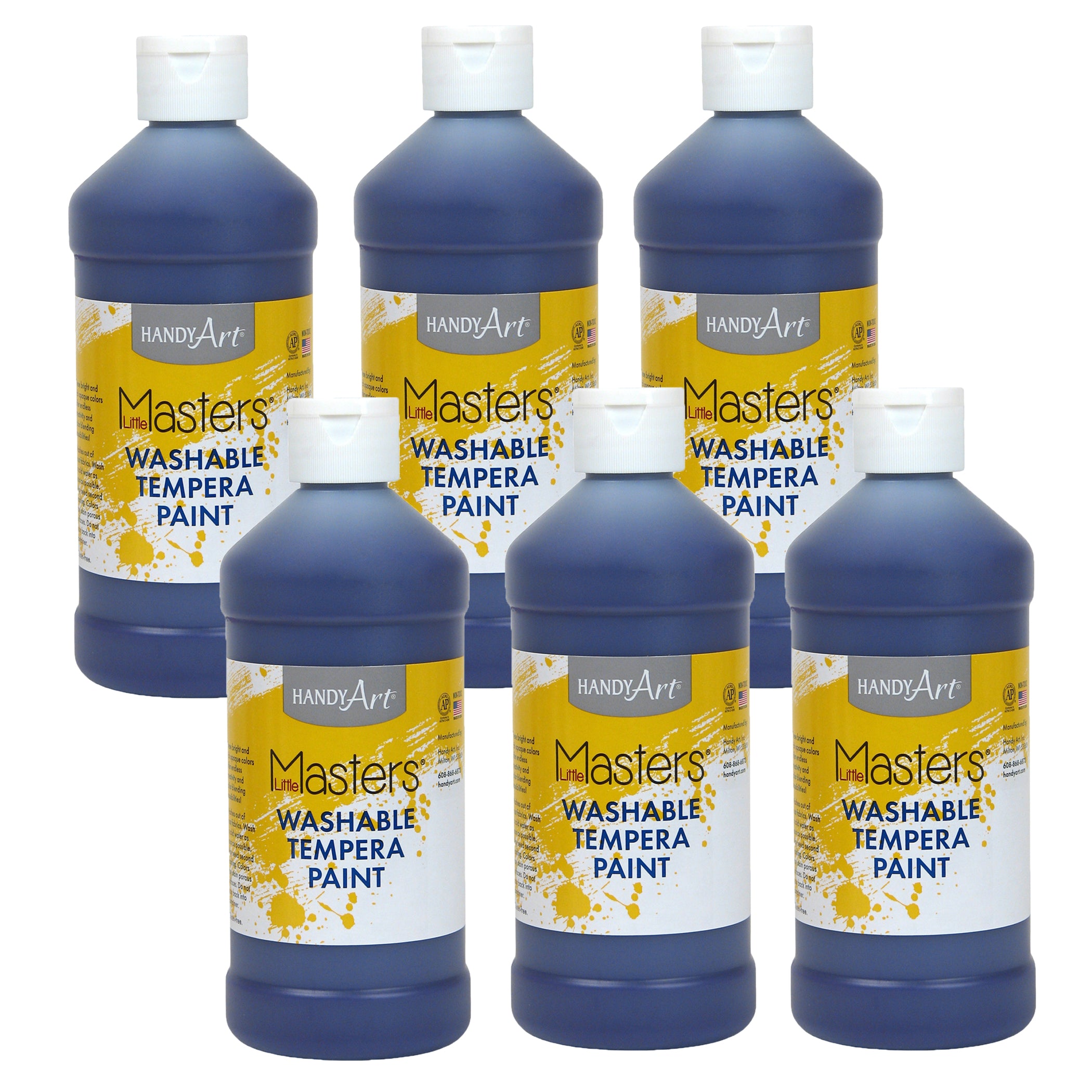 Little Masters™ Washable Paint, Violet, 16 oz., Pack of 6