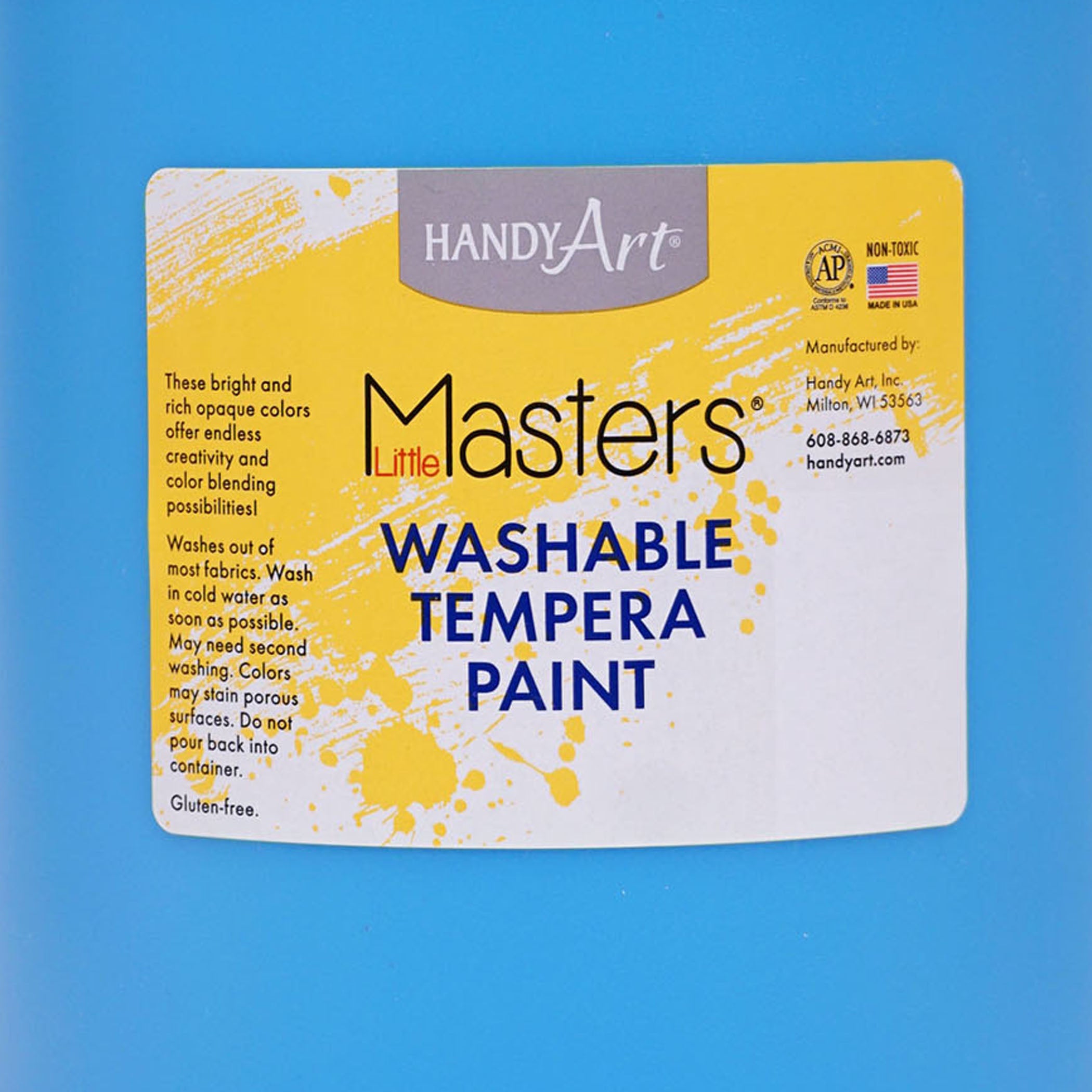 Little Masters® Washable Tempera Paint, Light Blue, Gallon