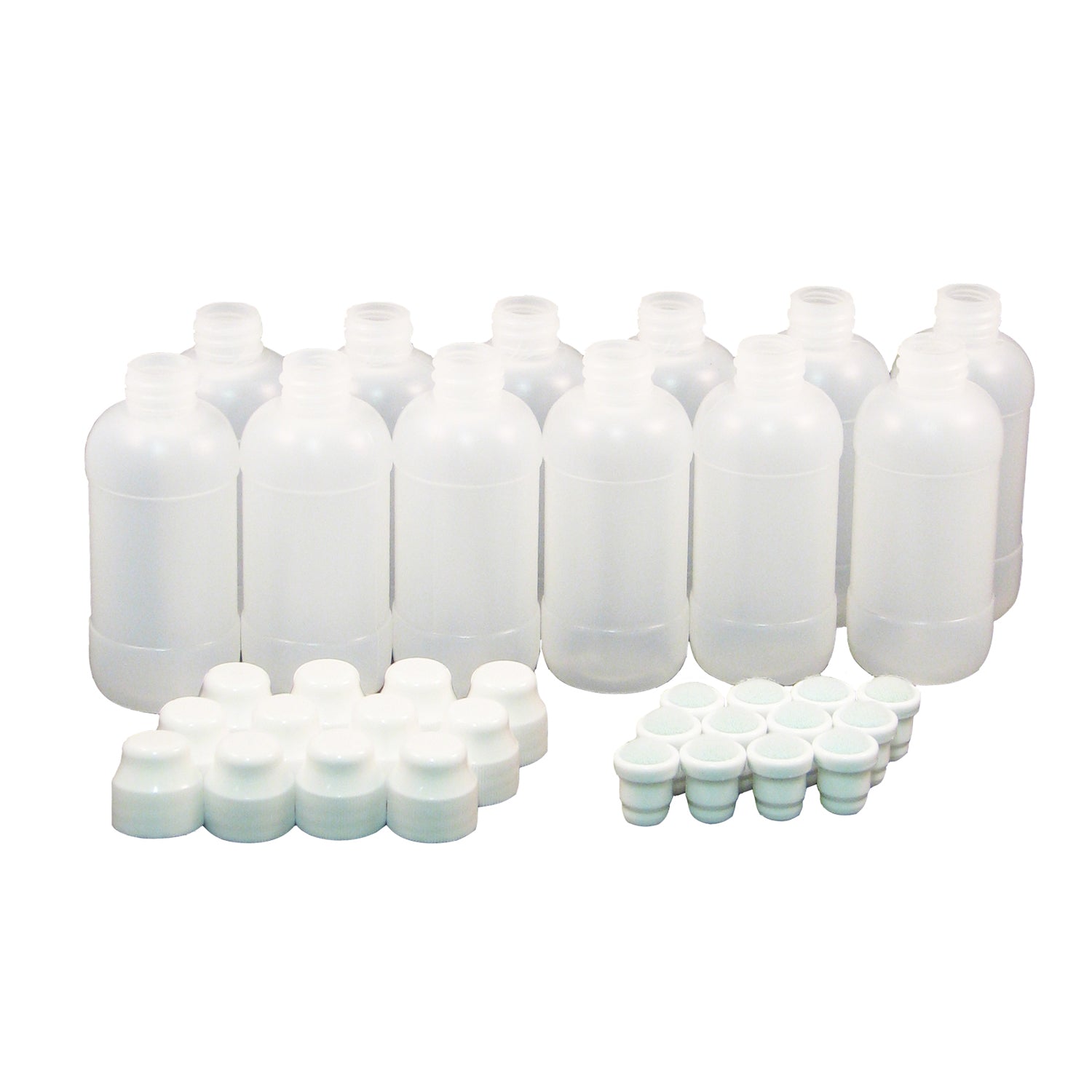 Marker Bottles 2oz/59ml, Dauber Tips & Caps, Bag of 12