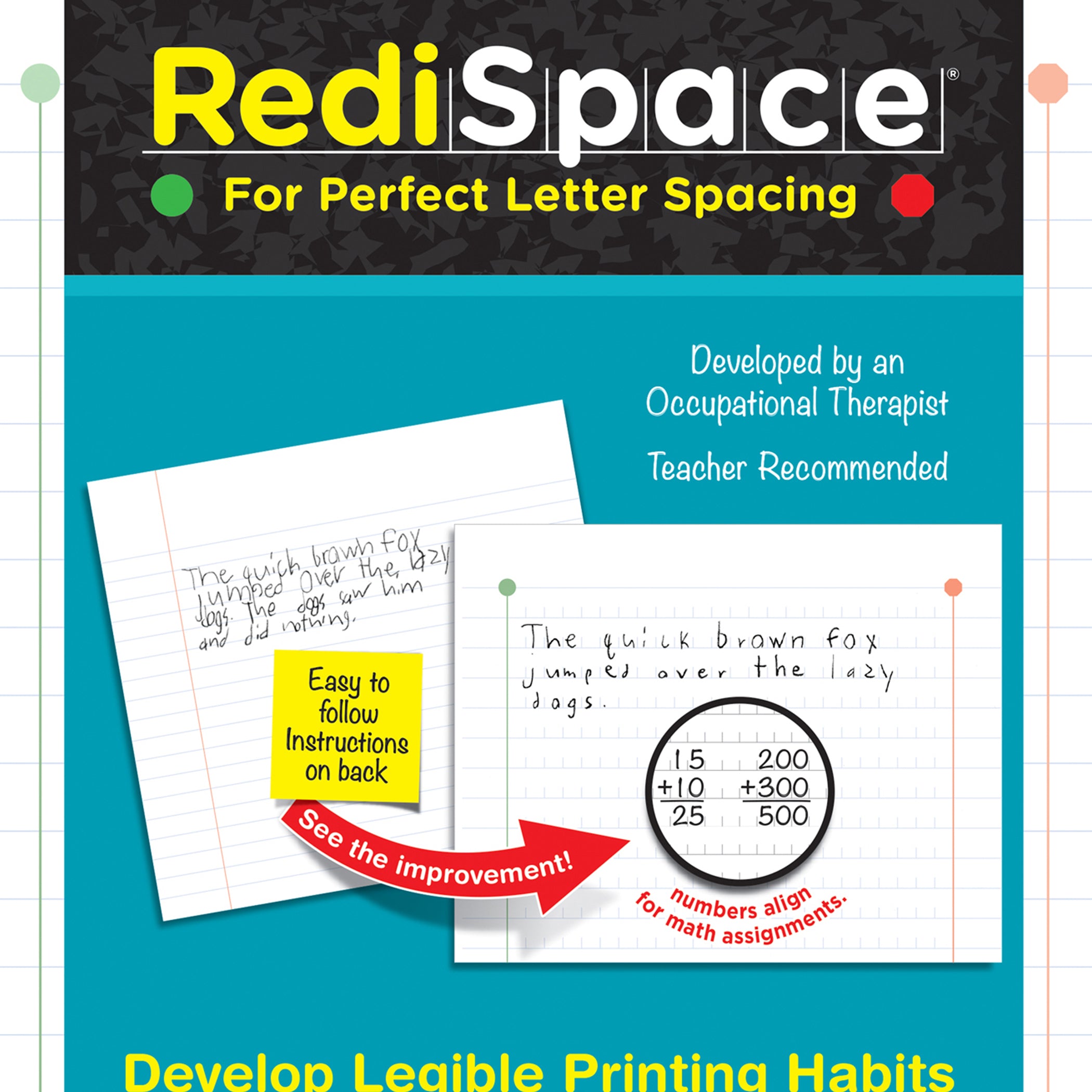 RediSpace® Notebook Filler Paper, 48 Sheets Per Pack, 3 Packs