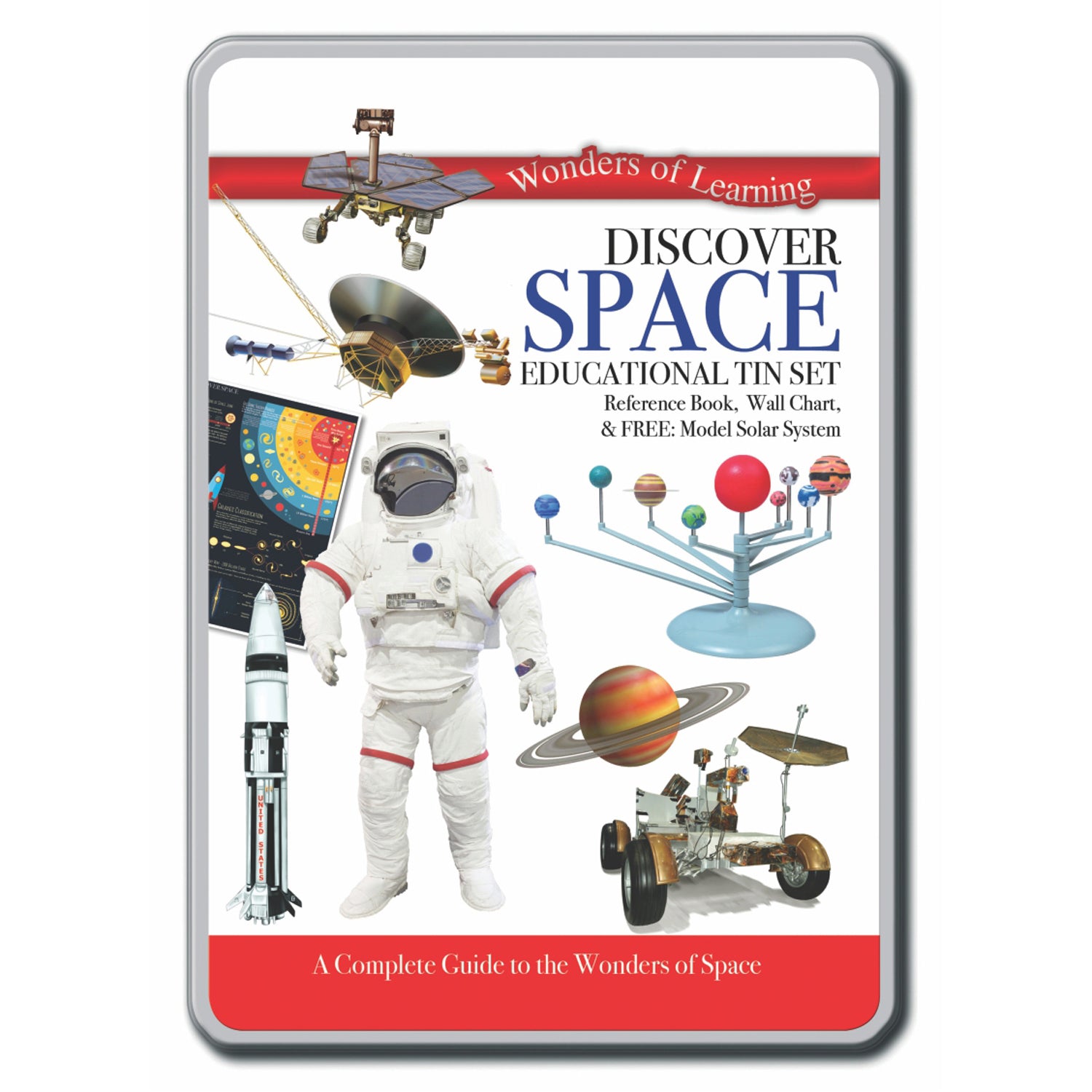 Wonders of Learning Tin Set, Discover Space - A1 School Supplies