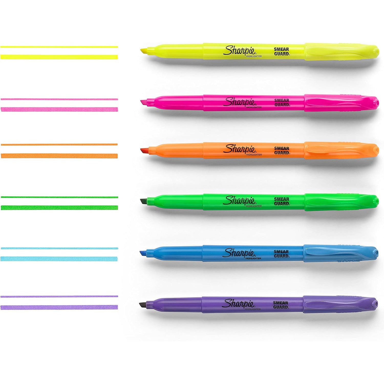 Pocket Highlighters, Assorted, Pack of 12