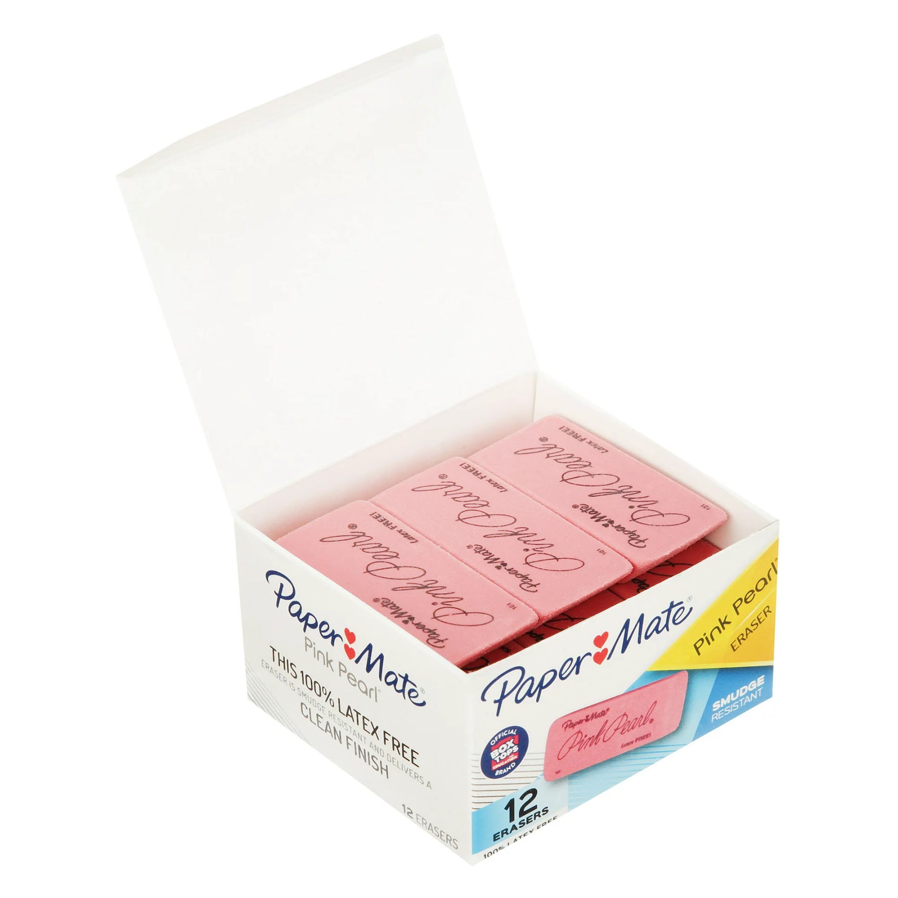 Pink Pearl® Eraser, Large, 12 Per Pack, 3 Packs