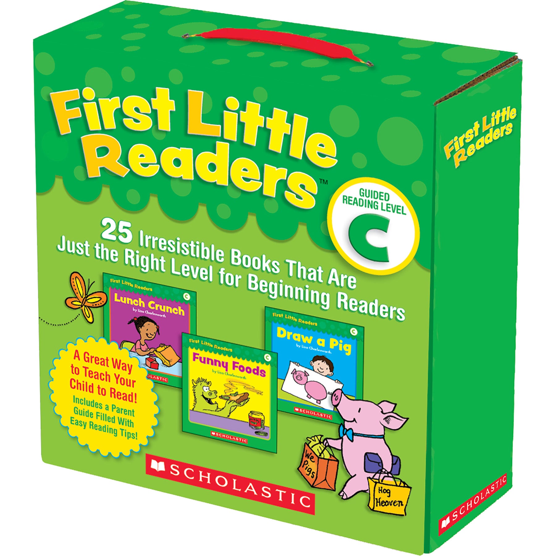 First Little Readers™ Book Parent Pack, Guided Reading Level C, Set of 25 Books