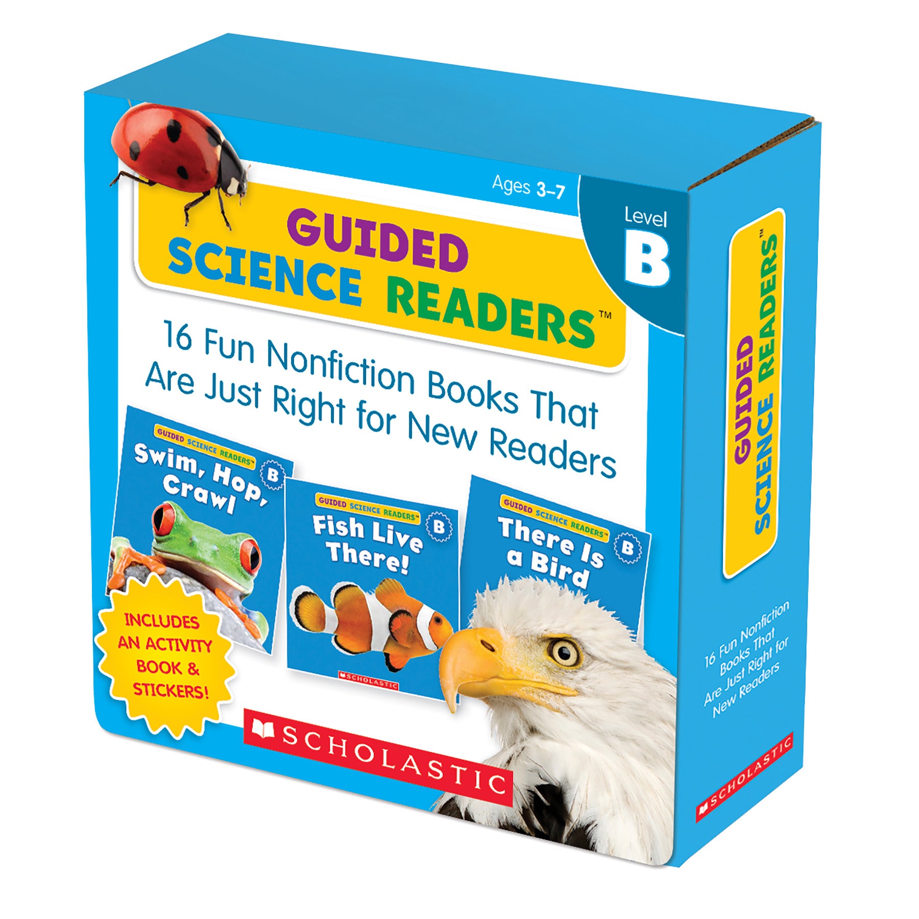 Guided Science Reader, Levels B, Parent Pack, Pack of 16 Books