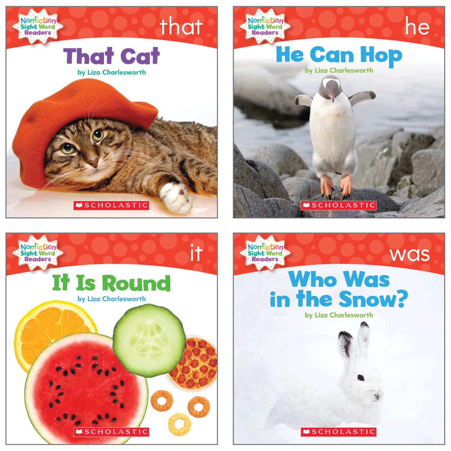 Nonfiction Sight Word Readers Set, Level A, Set of 25 Books