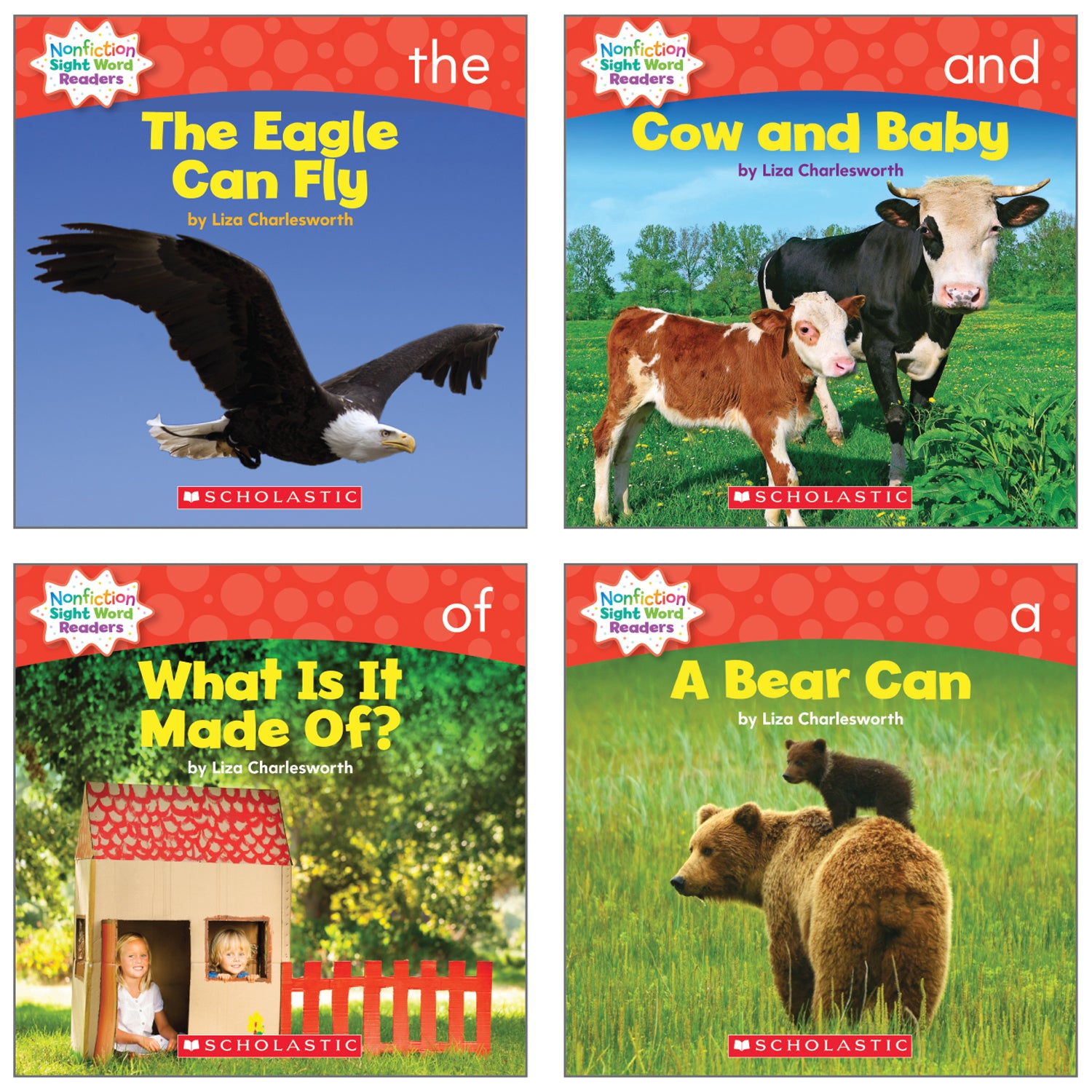 Nonfiction Sight Word Readers Set, Level A, Set of 25 Books