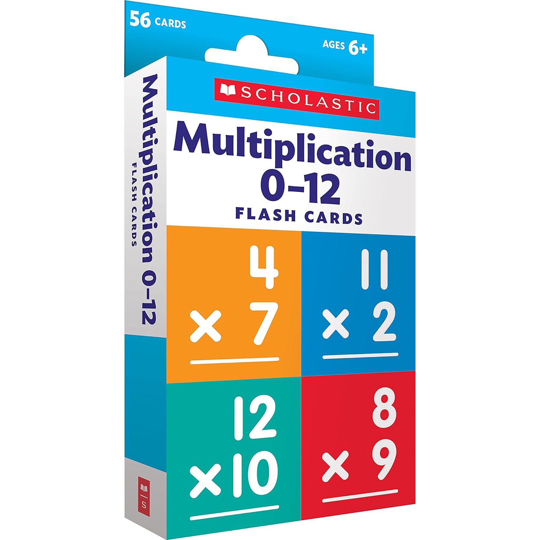 Flash Cards: Multiplication 0 - 12, 6 Packs