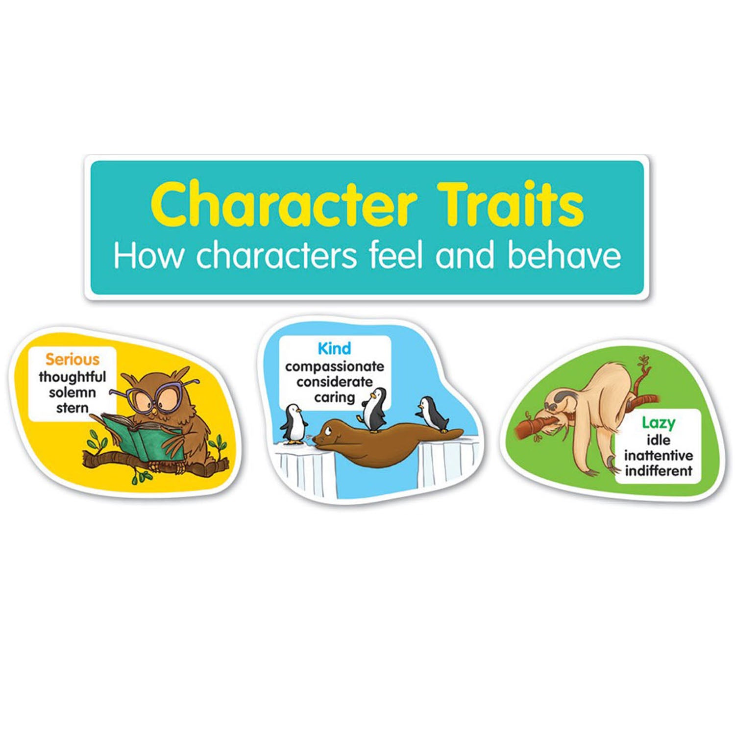 Character Traits Bulletin Board Set