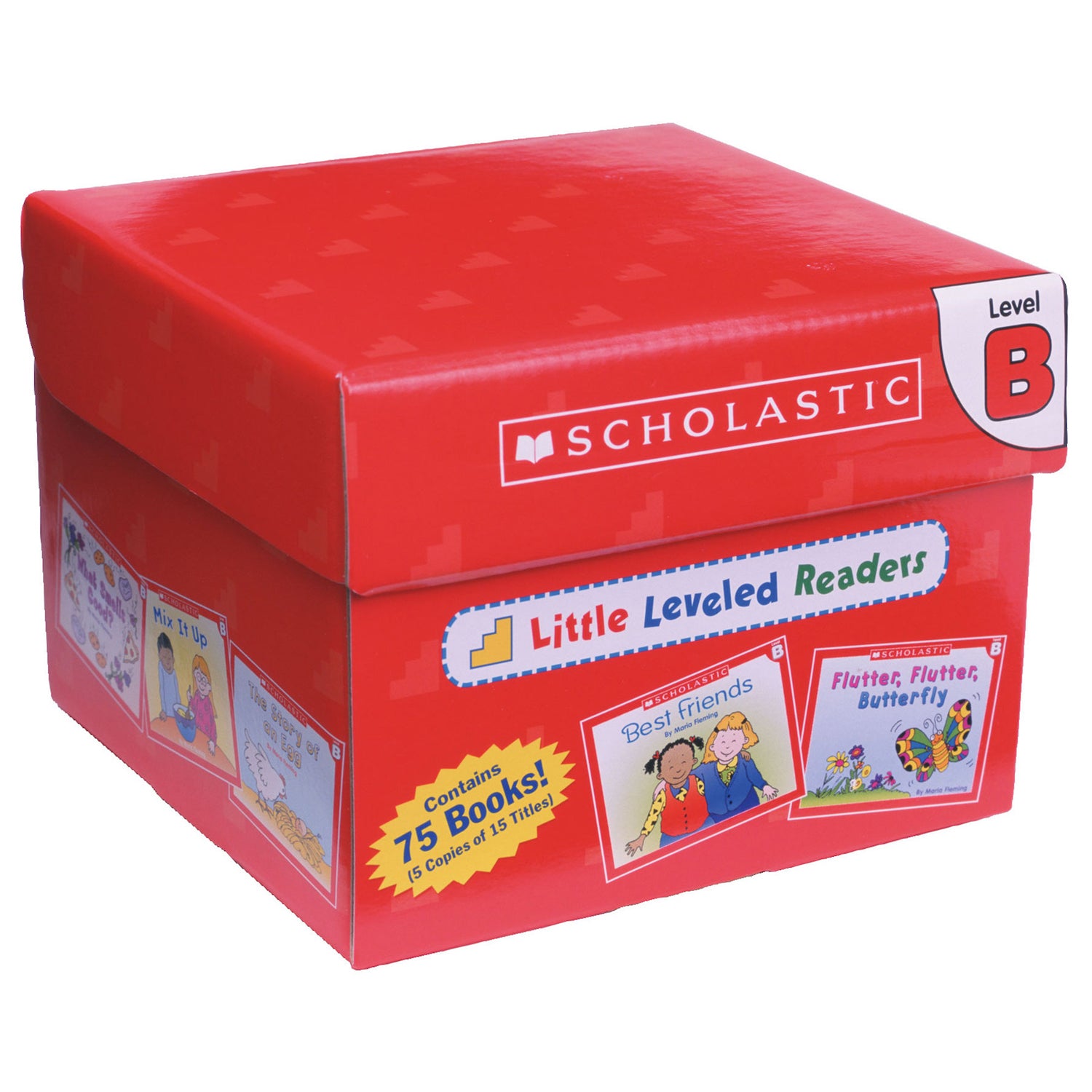 Little Leveled Readers Book: Level B Box Set, 5 Copies of 15 Titles