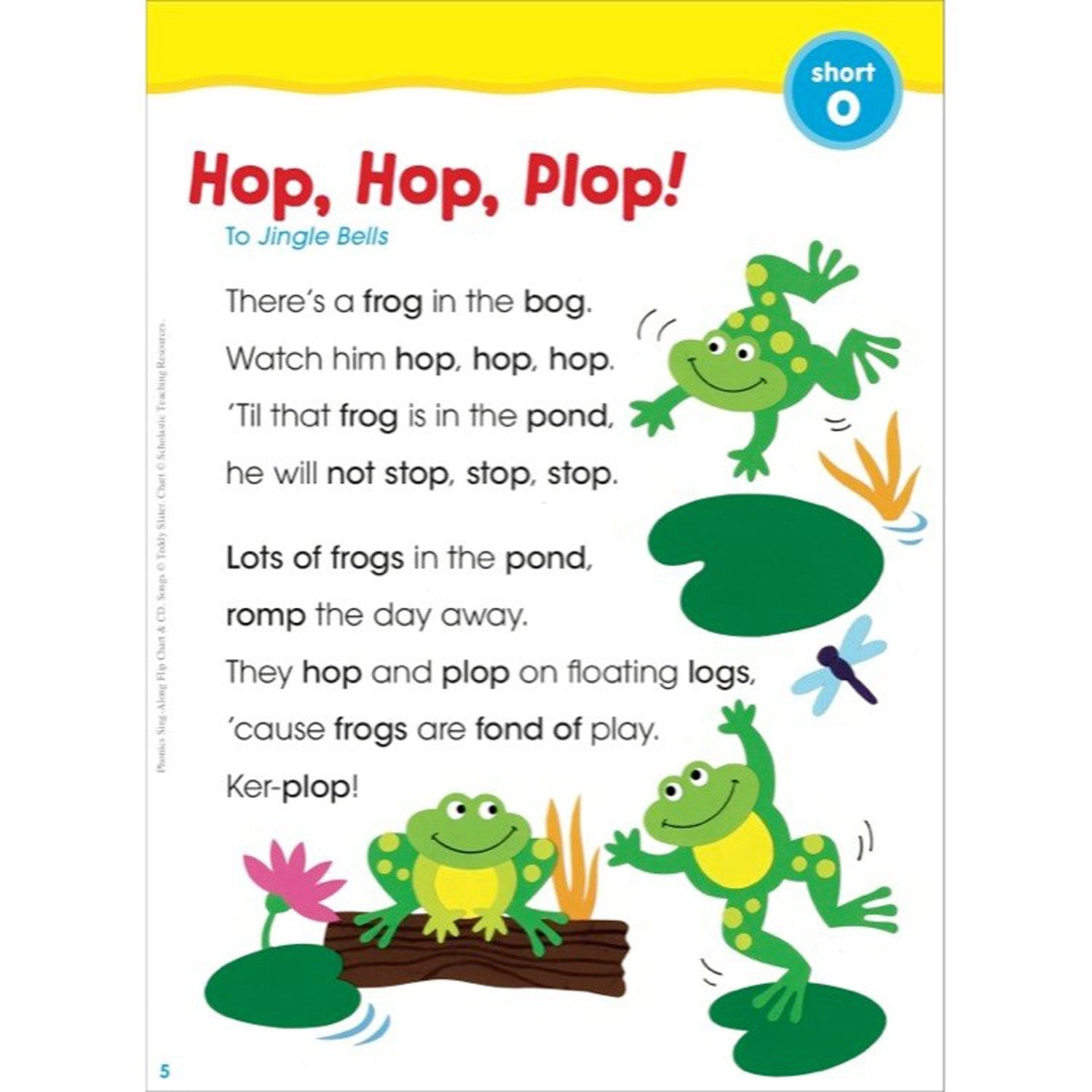 Phonics Sing-Along Flip Chart: 25 Super Songs Set to Your Favorite Tunes That Teach Short Vowels, Long Vowels, Blends, Digraphs, and More! - A1 School Supplies