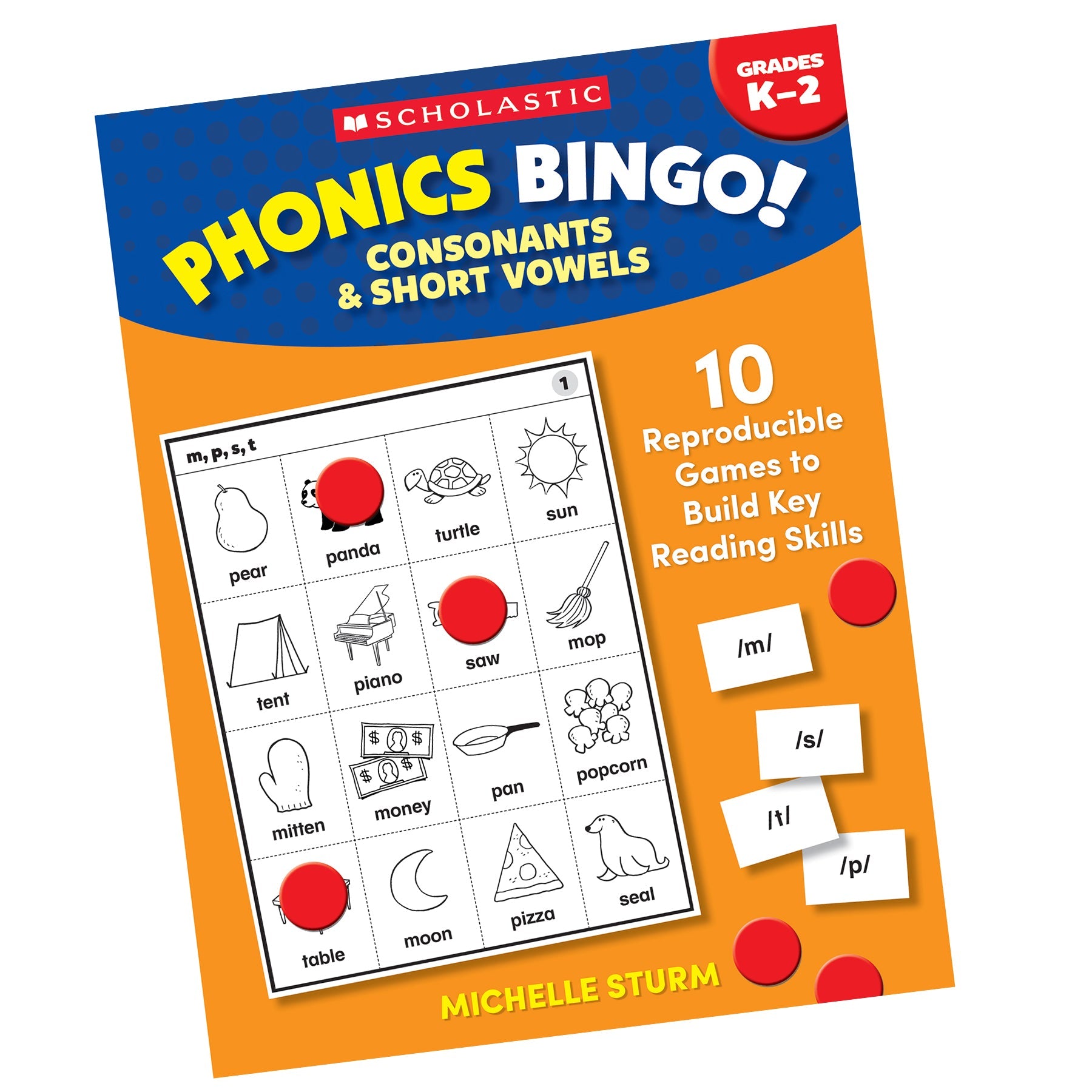 Phonics Bingo Activity Book