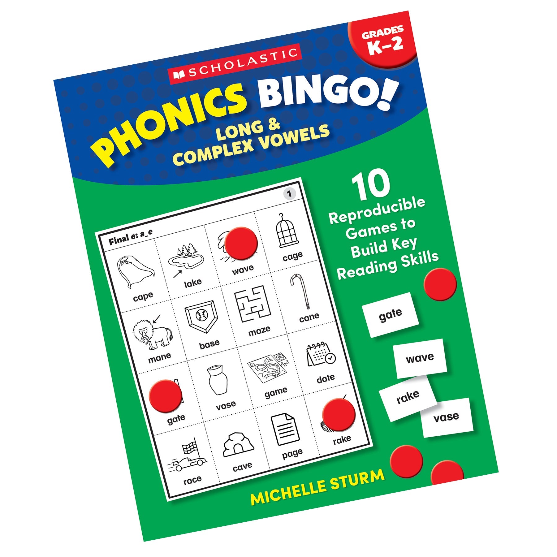 Phonics Bingo Activity Book