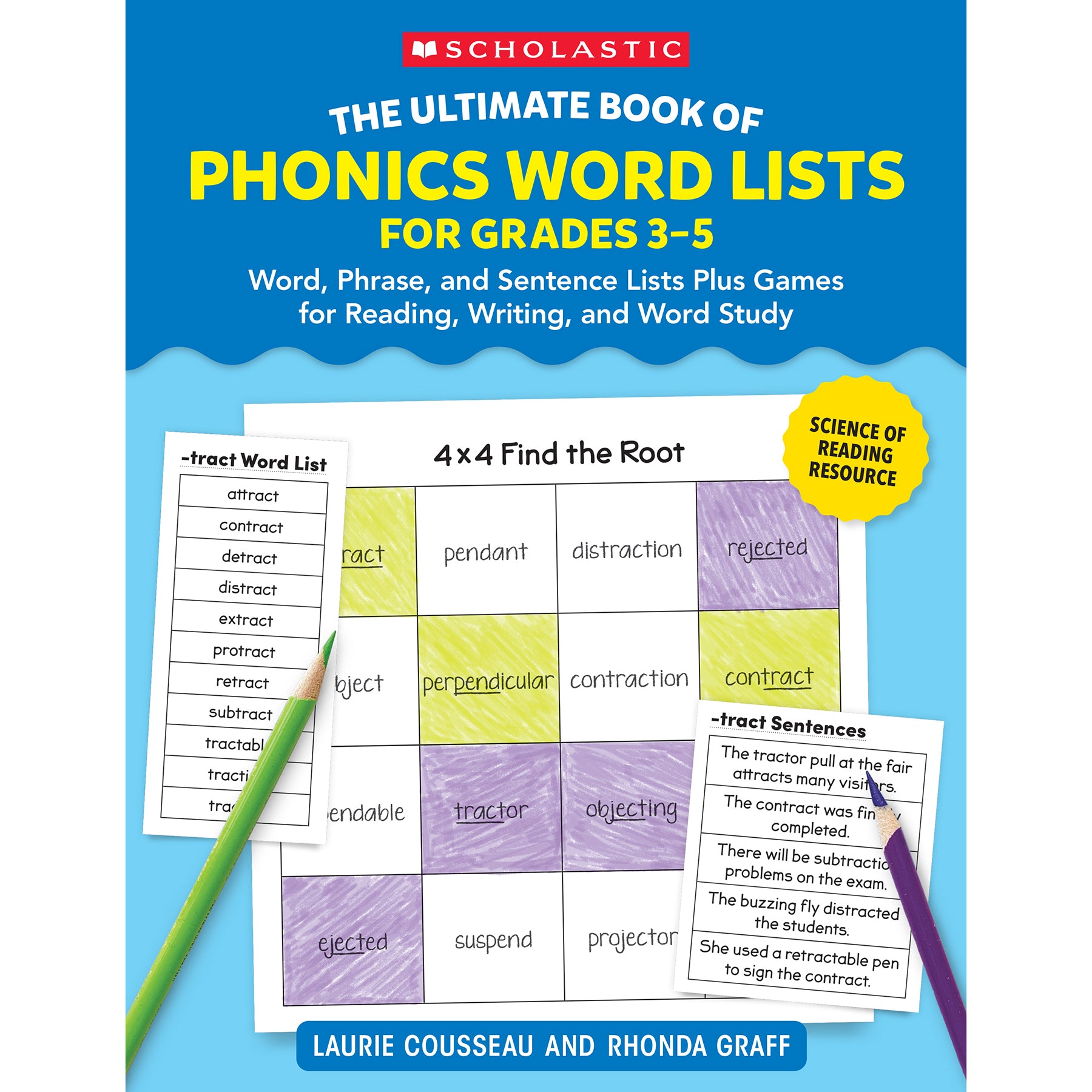 The Ultimate Book of Phonics Word Lists: Grades 3-5