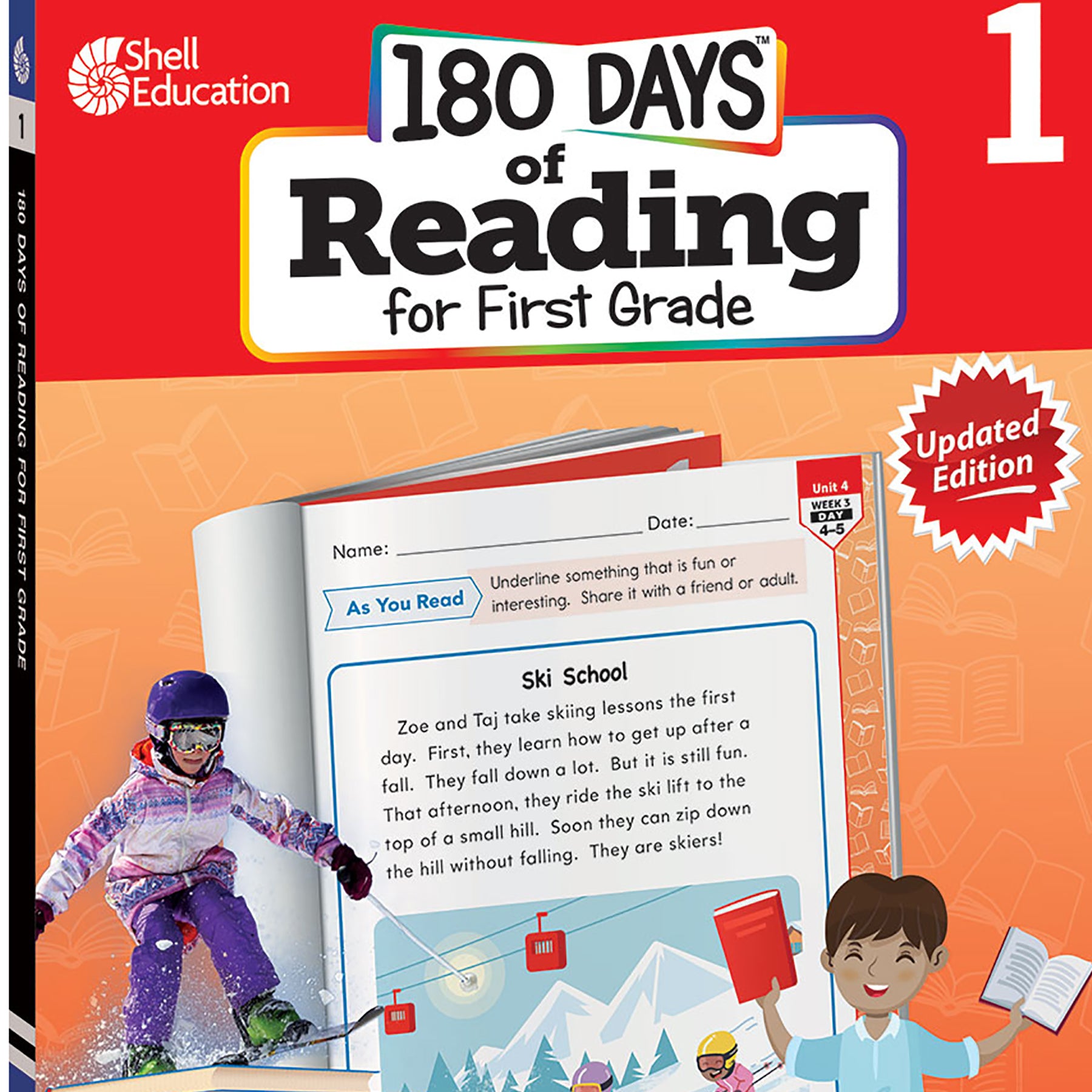 180 Days of Reading 2nd Edition, Grade 1