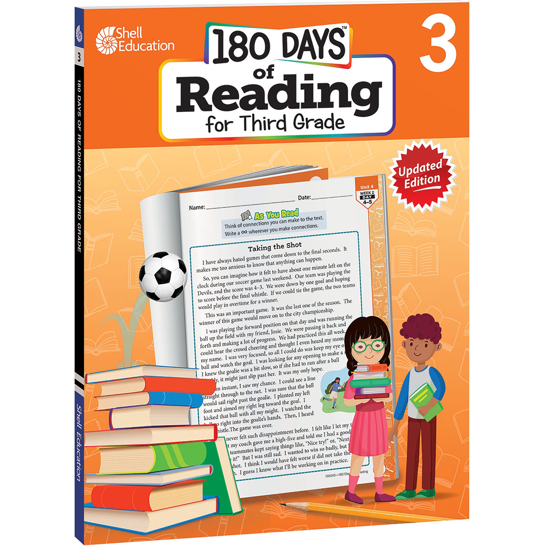 180 Days of Reading 2nd Edition, Grade 3