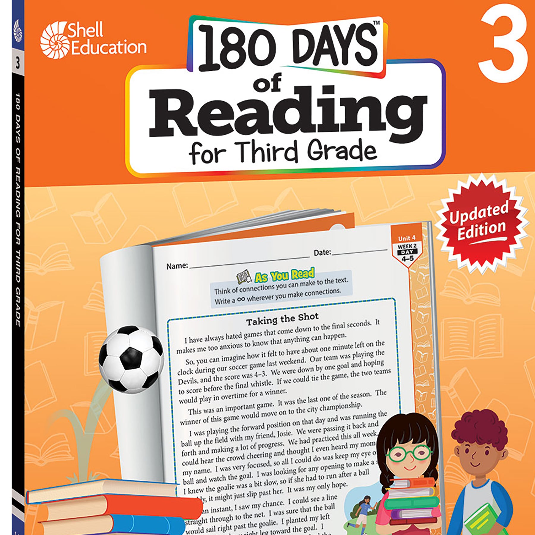 180 Days of Reading 2nd Edition, Grade 3