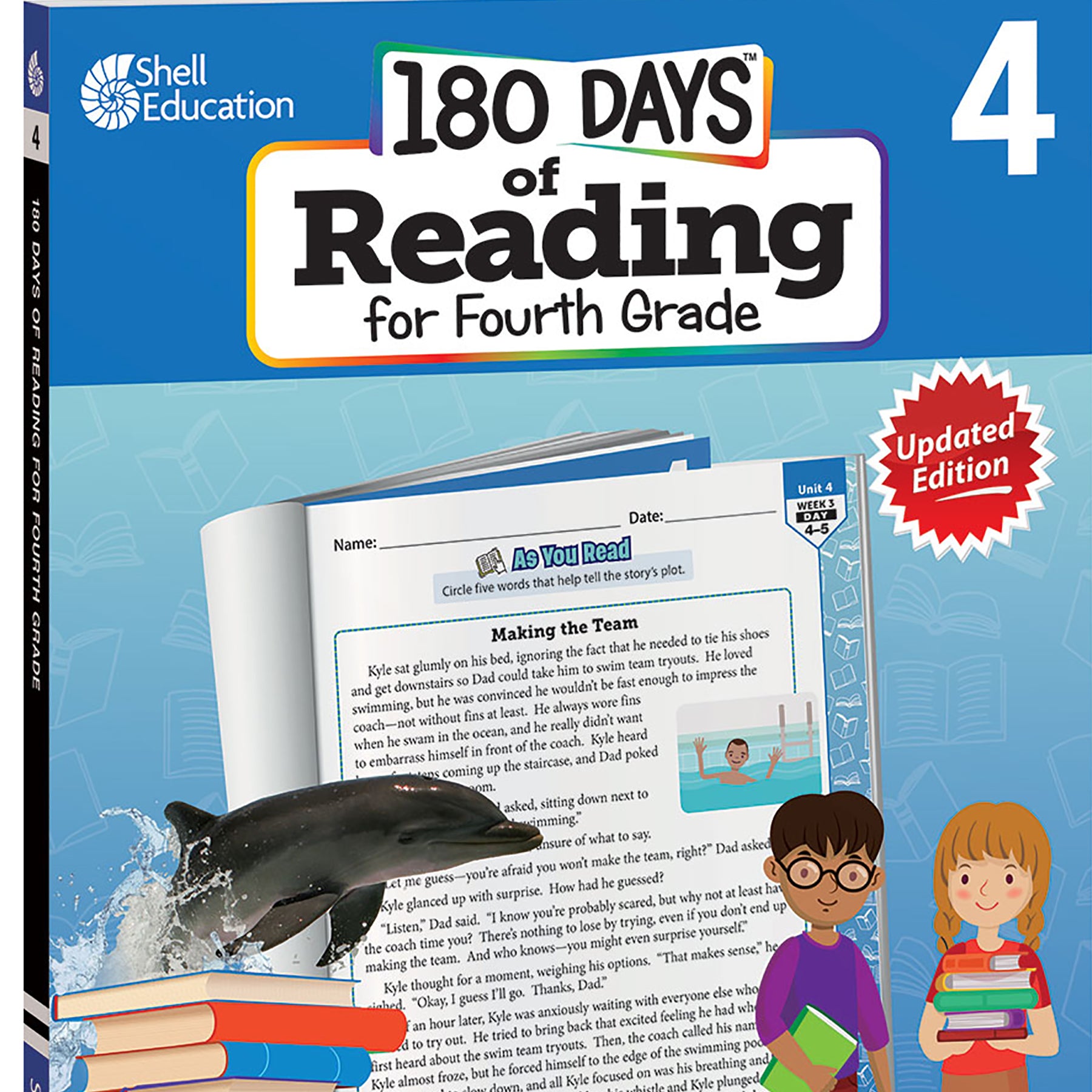 180 Days of Reading 2nd Edition, Grade 4