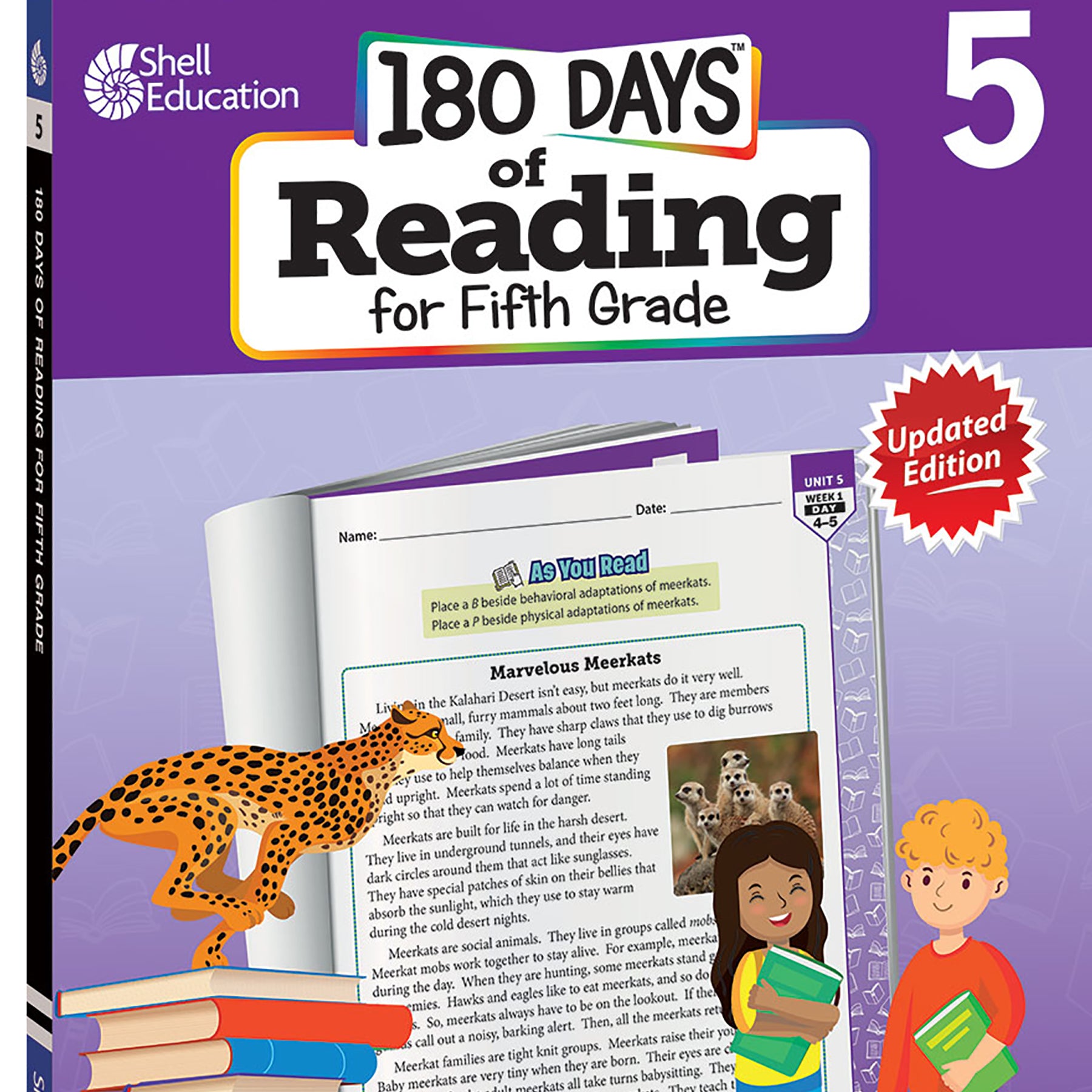 180 Days of Reading 2nd Edition, Grade 5